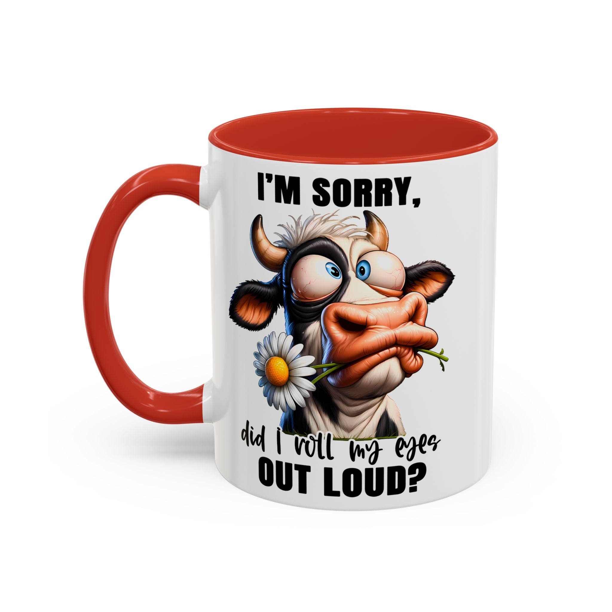 Sassy Cow Eye-Roll Mug