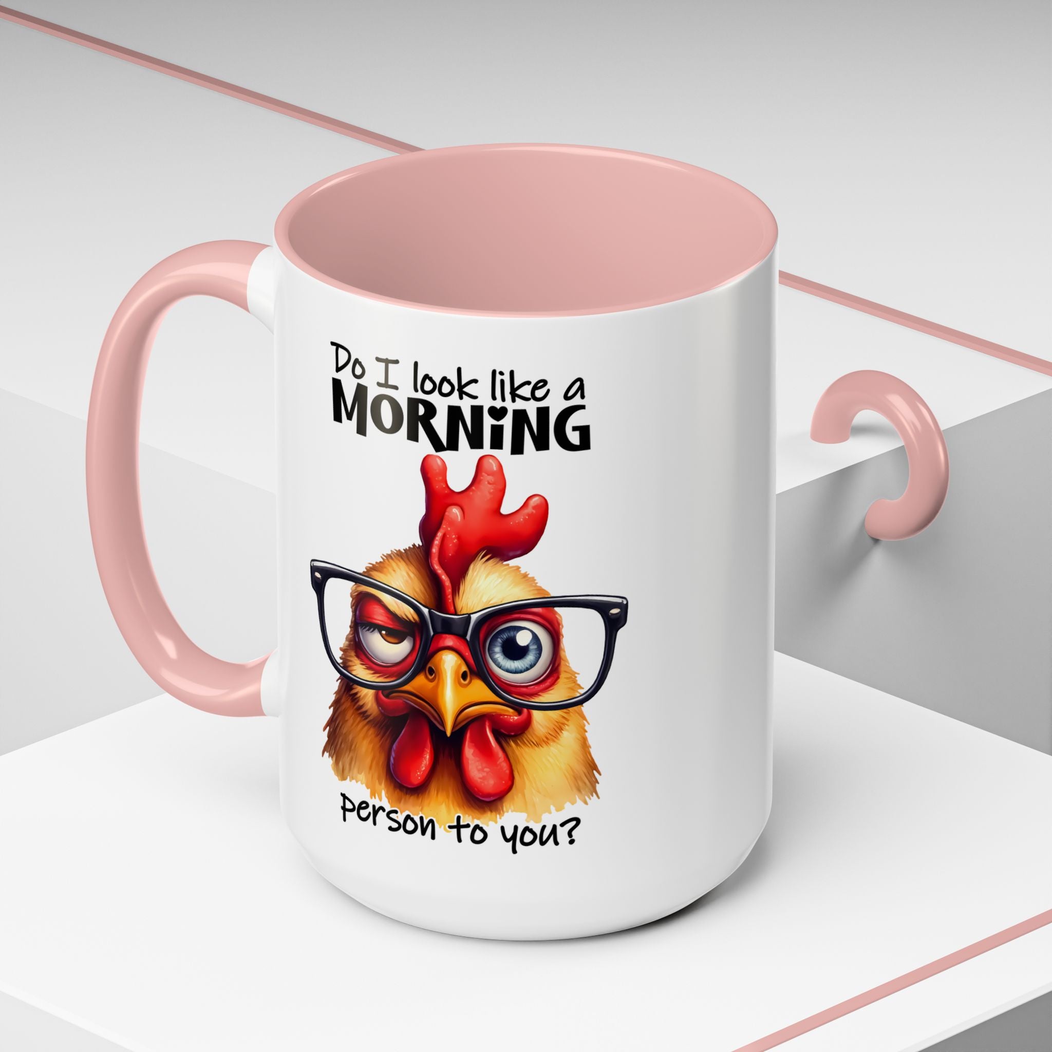 Do I Look Like a Morning Person? – Serious Chicken Mug
