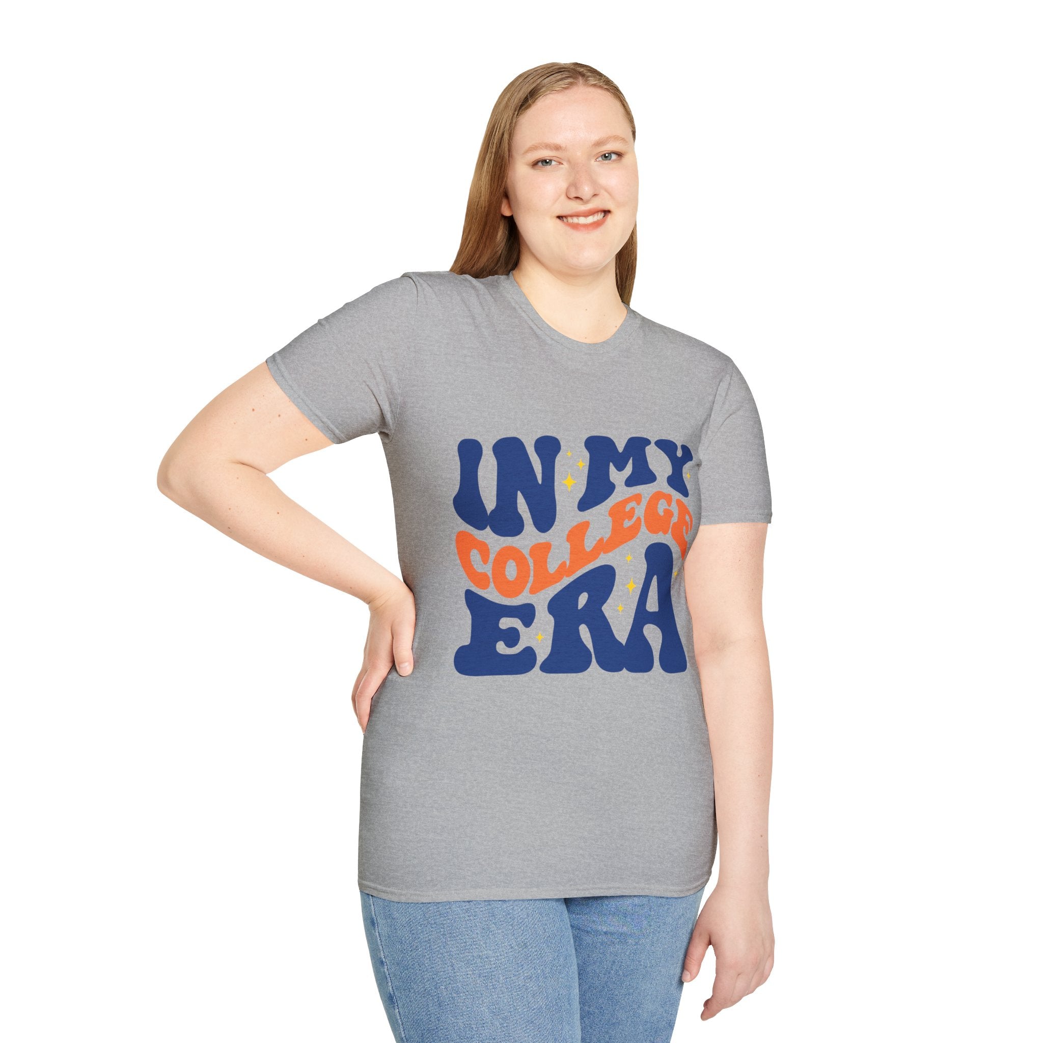 College Student T-Shirt – “In My College Era” Fun Campus Life Tee for Students, Grads, and School Spirit