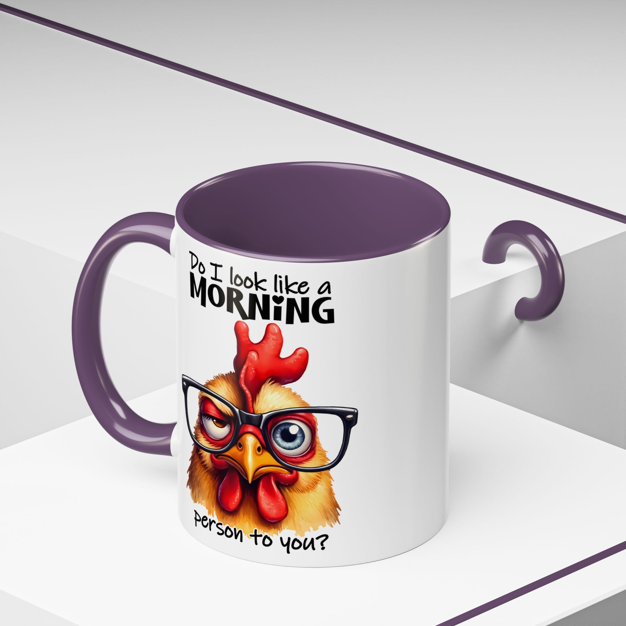Do I Look Like a Morning Person? – Serious Chicken Mug