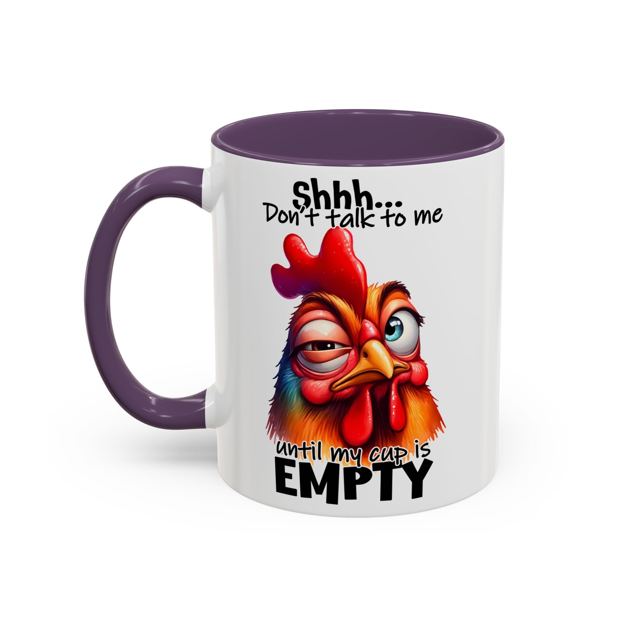 Shhh… Don’t Talk to Me Until My Cup Is Empty – Silence First Mug