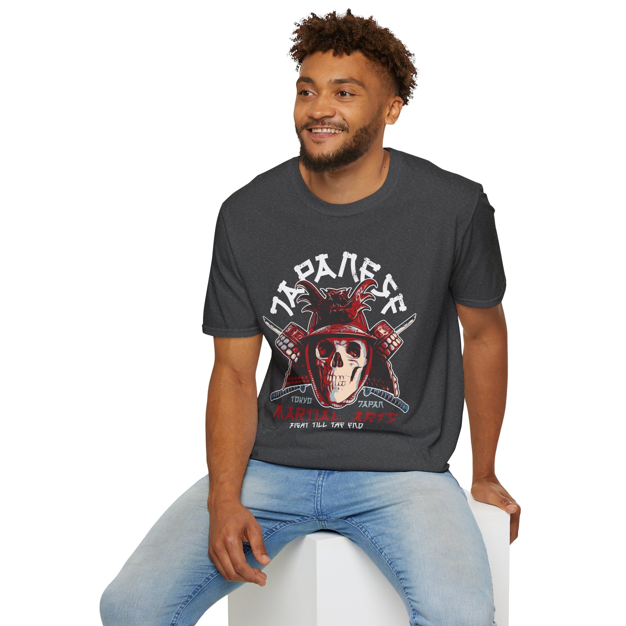 Japanese Martial Arts – Fight Till the End Samurai Skull
