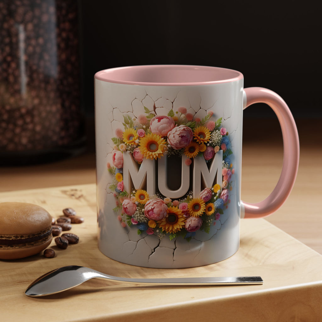 Love Mum Floral Coffee Mug