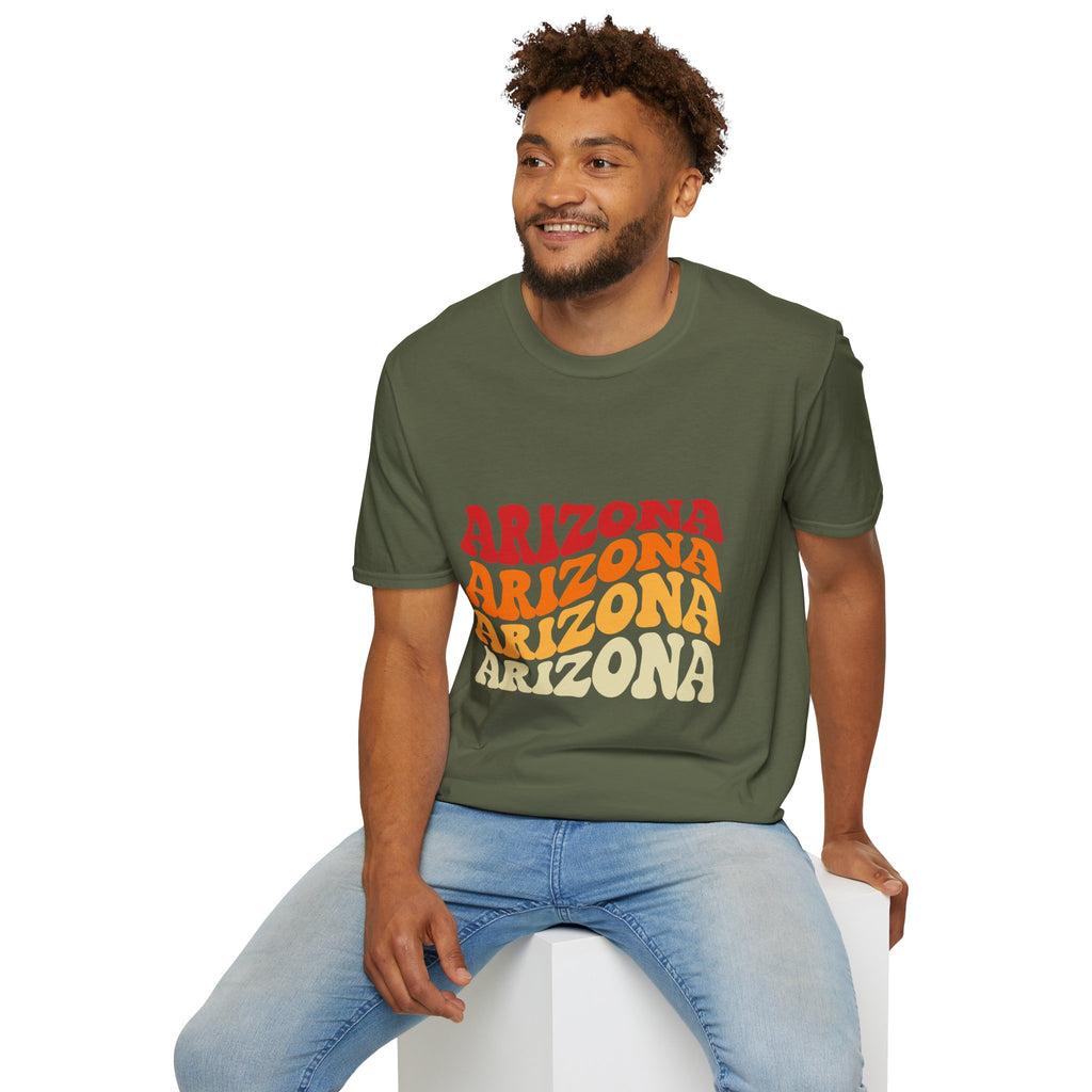 Arizona T-Shirt – Retro Arizona Graphic Tee, Desert Vibes Shirt, Unisex Southwest Travel Apparel