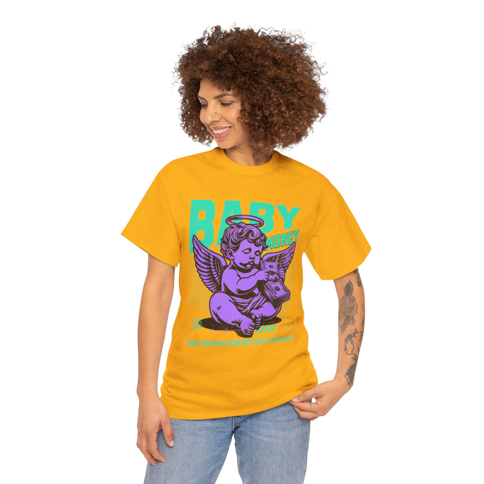 Baby Money: Chase Your Dollar Dreams Streetwear Graphic