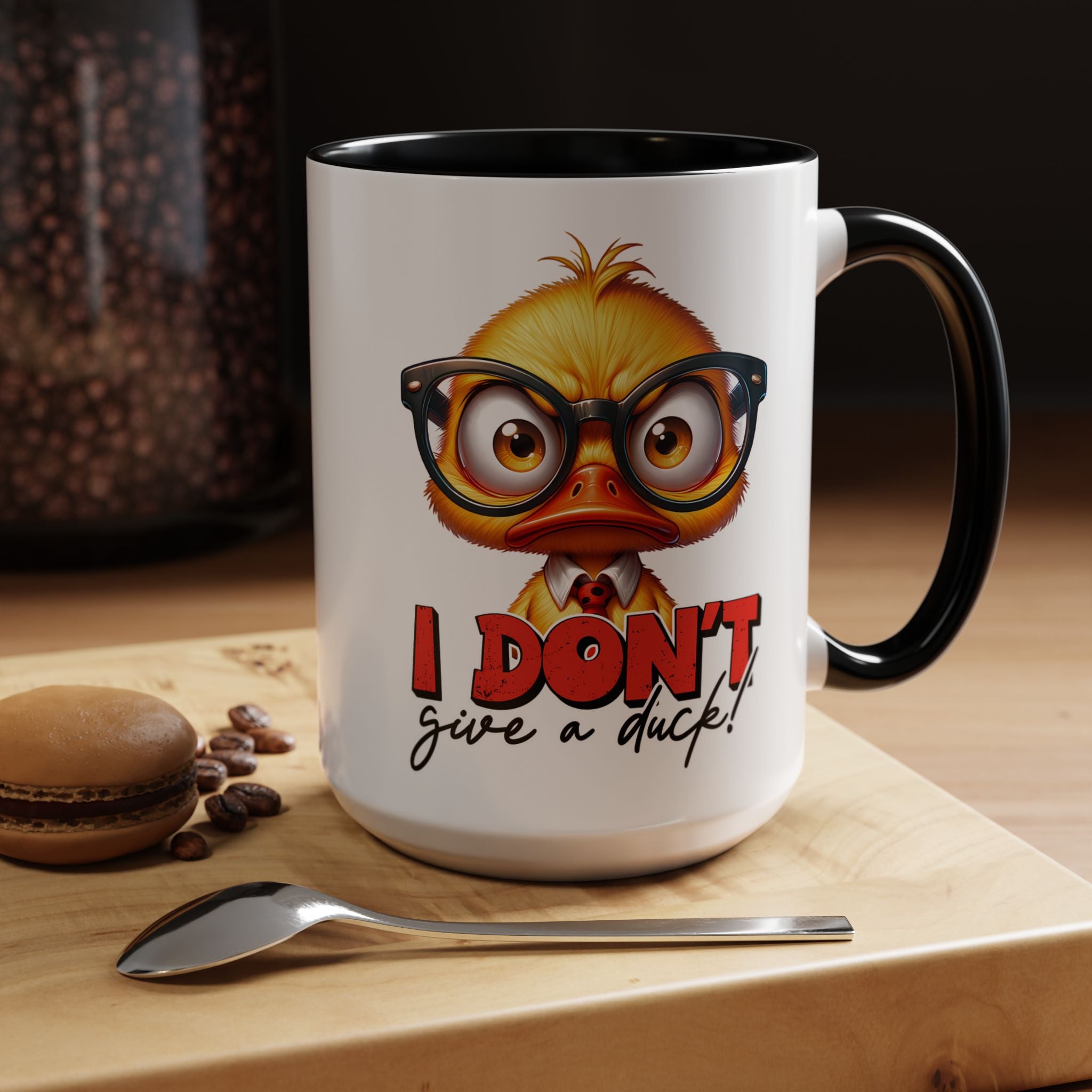 I Don’t Give a Duck – No-Nonsense Duckling Mug