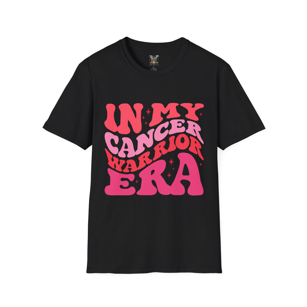Inspirational T-Shirt – “In My Cancer Warrior Era” Support Tee for Cancer Survivors, Fighters, and Awareness Events