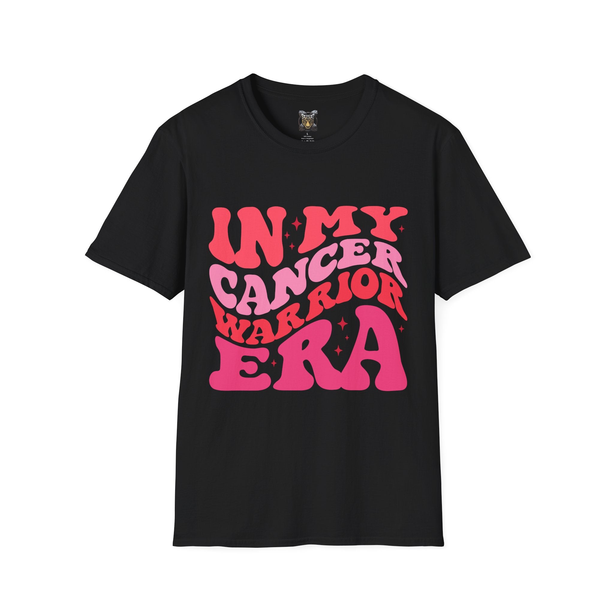 Inspirational T-Shirt – “In My Cancer Warrior Era” Support Tee for Cancer Survivors, Fighters, and Awareness Events