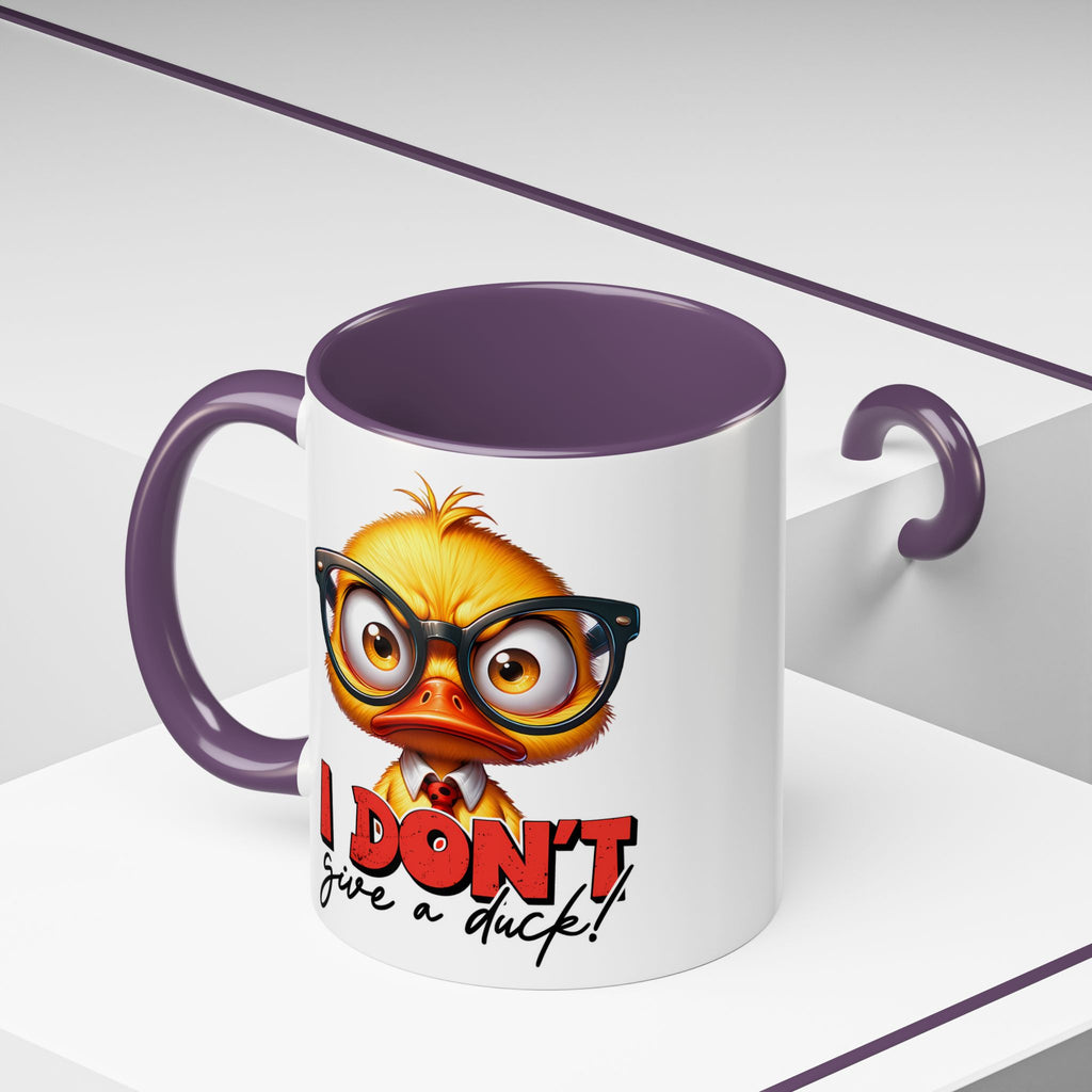 I Don’t Give a Duck – No-Nonsense Duckling Mug