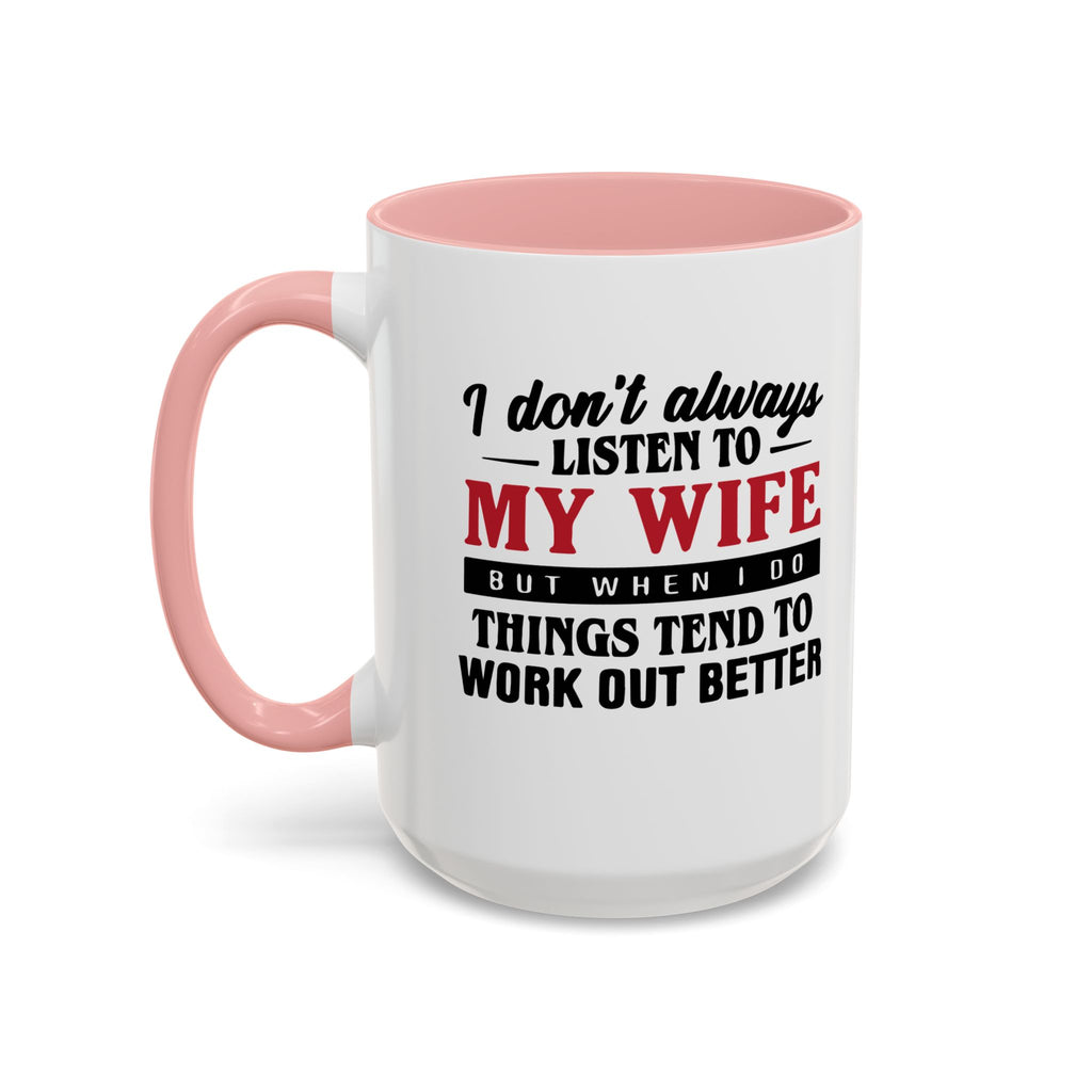 Funny Husband Coffee Mug – 11oz & 15oz Humor Quote, Colorful Interior