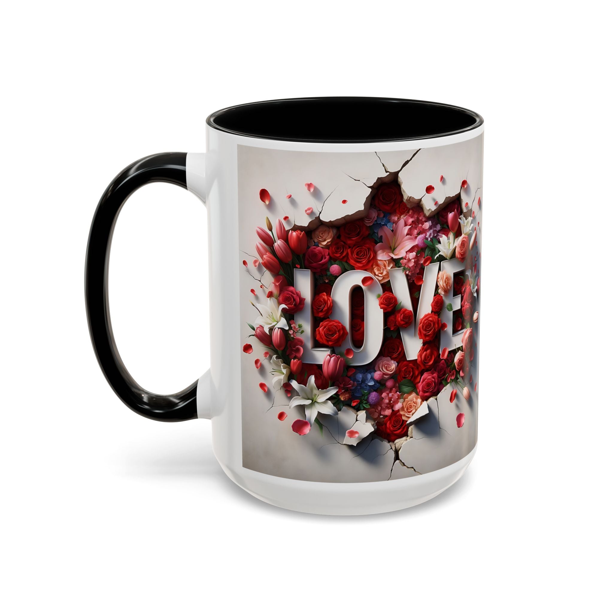 Love Mum Floral Coffee Mug