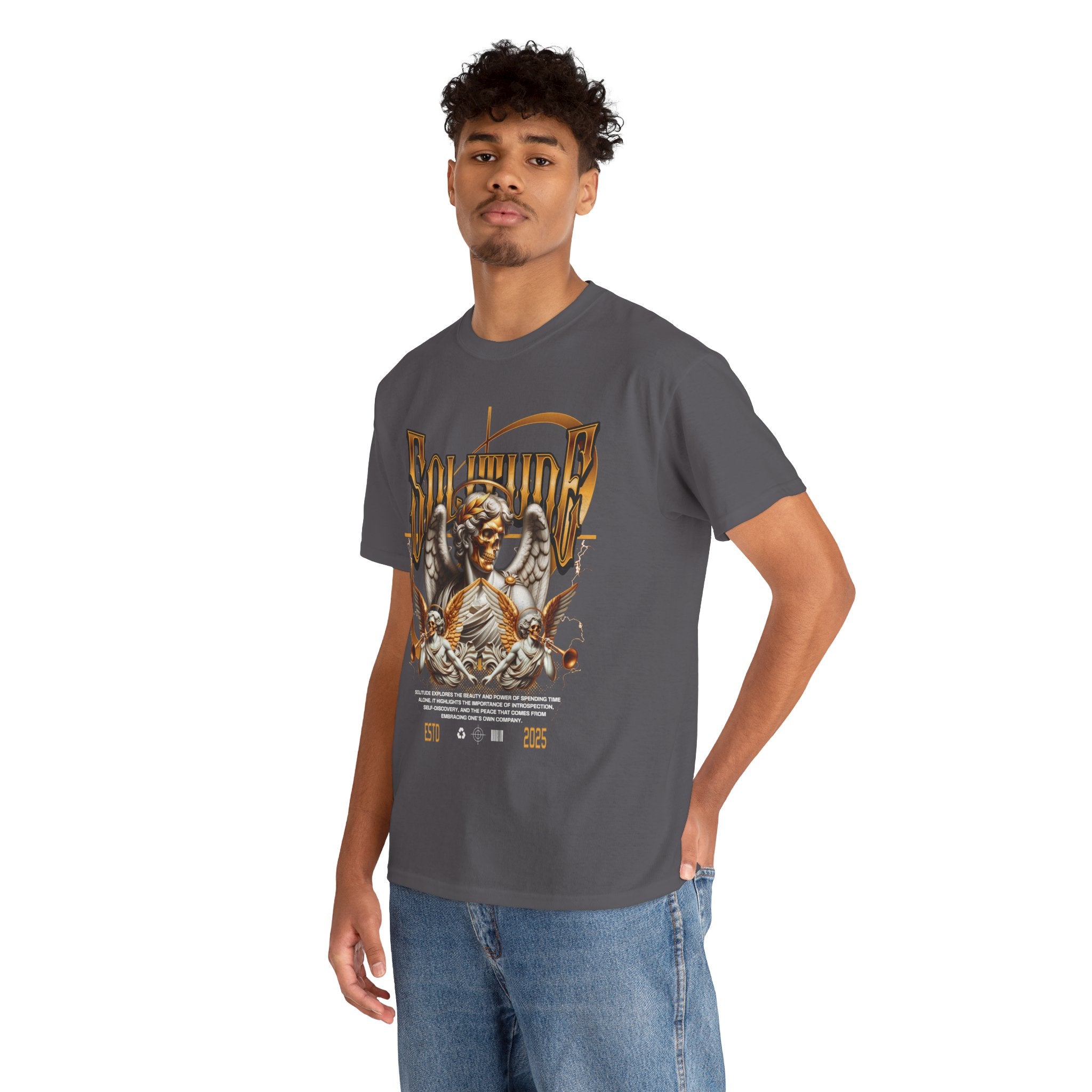 "Wings of Sin" - Gothic T-Shirt Design