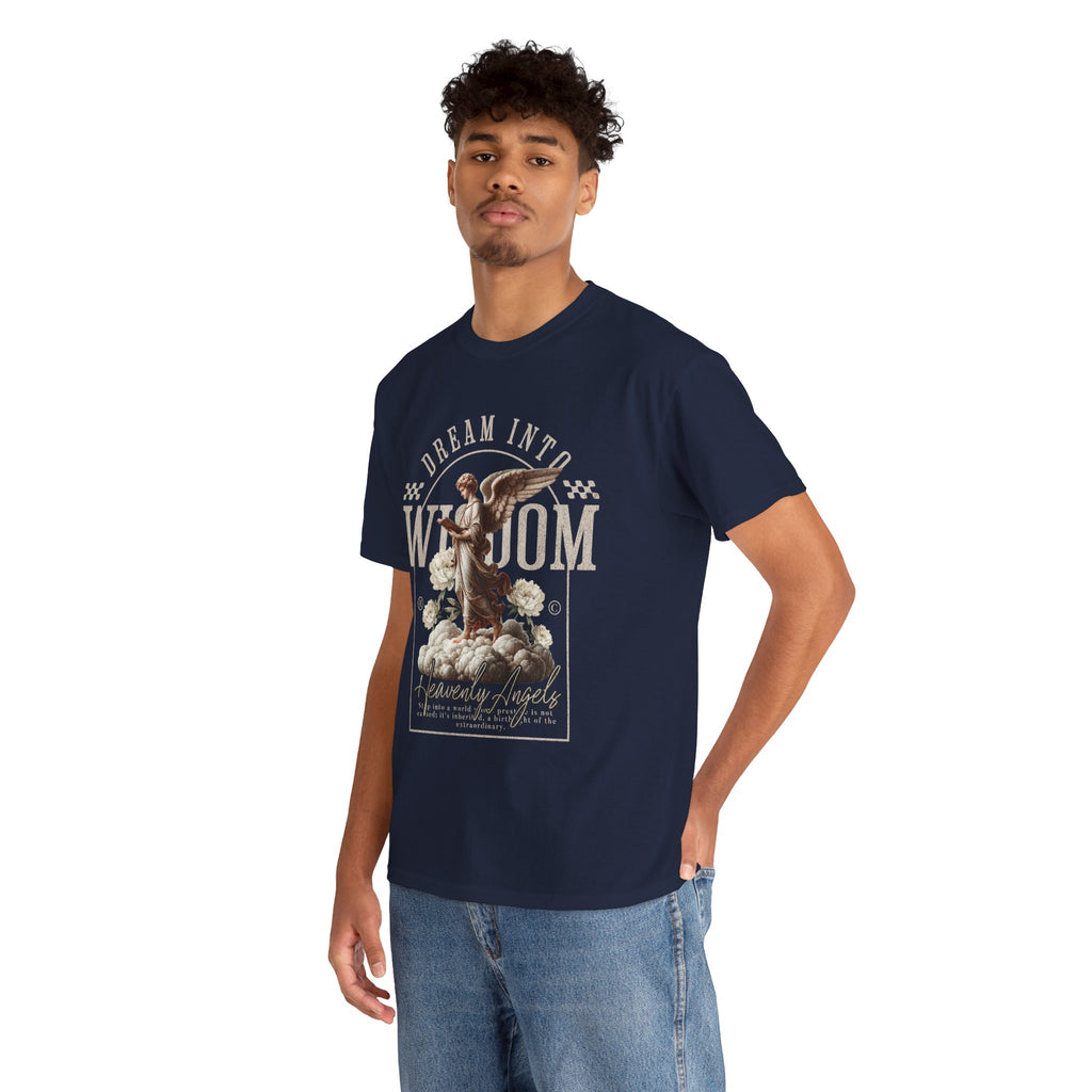 "Dream into Wisdom" - Heavenly Angels T-Shirt Design