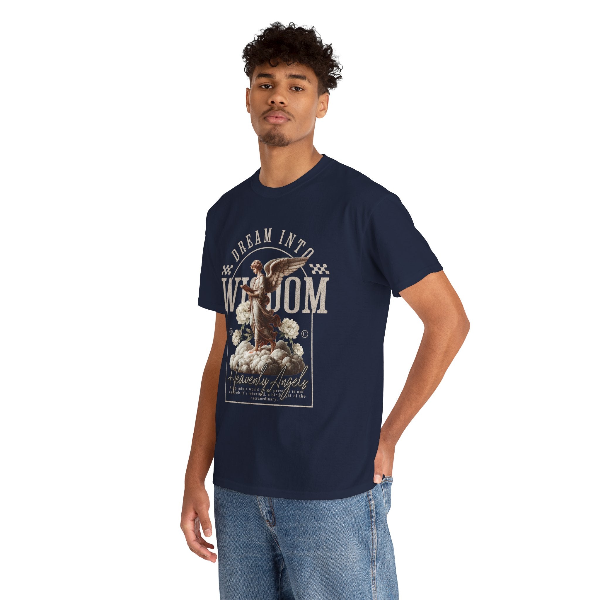 "Dream into Wisdom" - Heavenly Angels T-Shirt Design