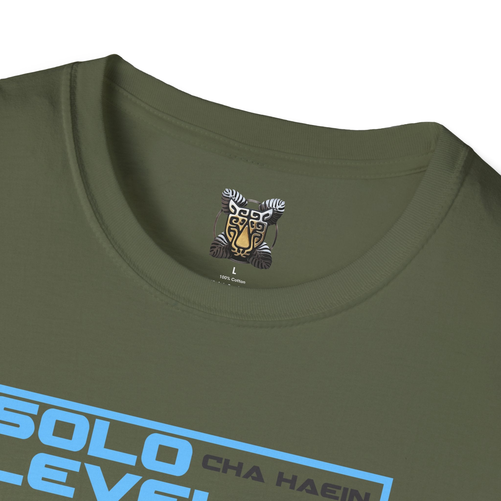 Solo Leveling Cha Hae-In Anime T-Shirt – Black Graphic Tee for Fans
