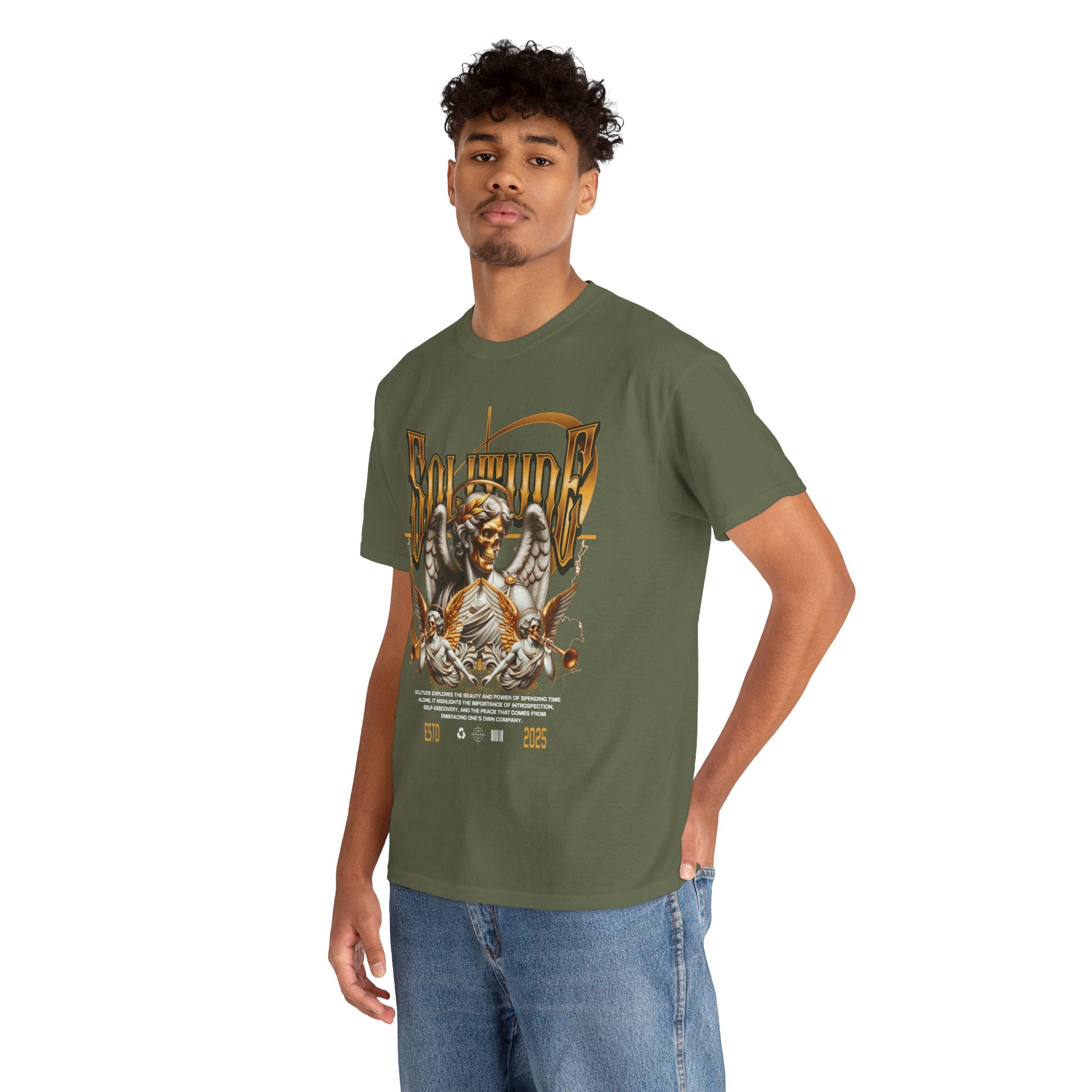 "Wings of Sin" - Gothic T-Shirt Design