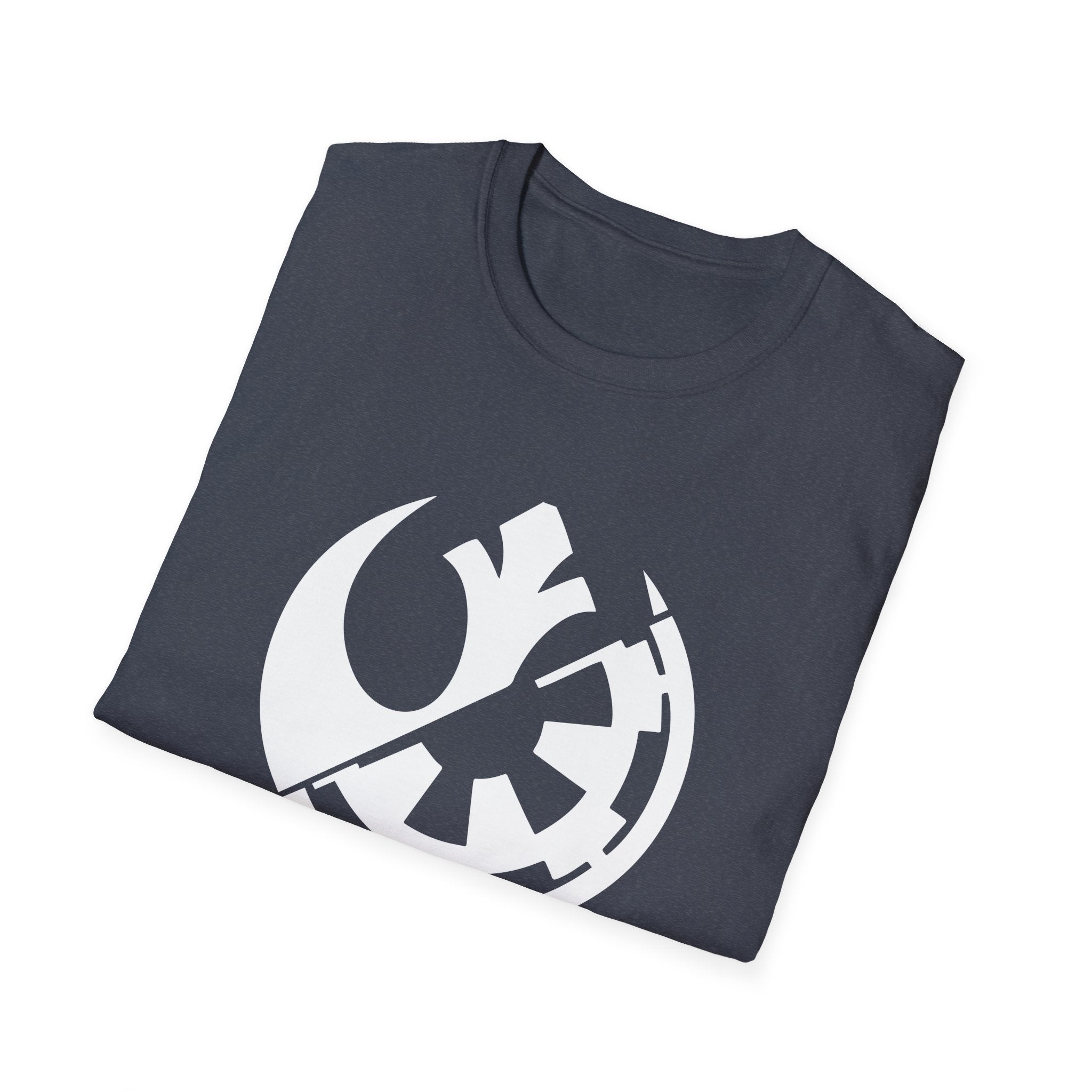 Choose Wisely – Jedi & First Order Split Logo Tee