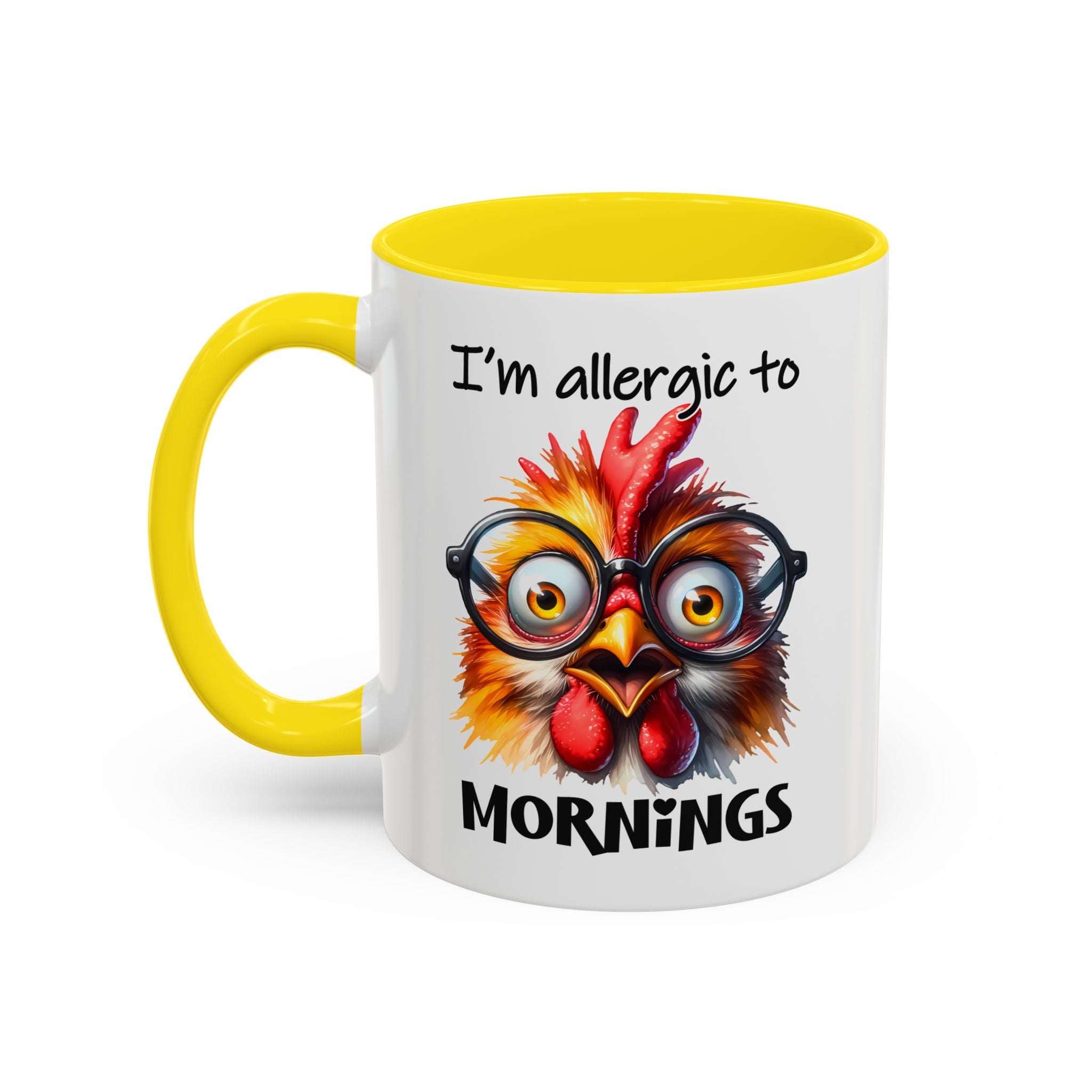 I’m Allergic to Mornings – Sleepy Humor Mug
