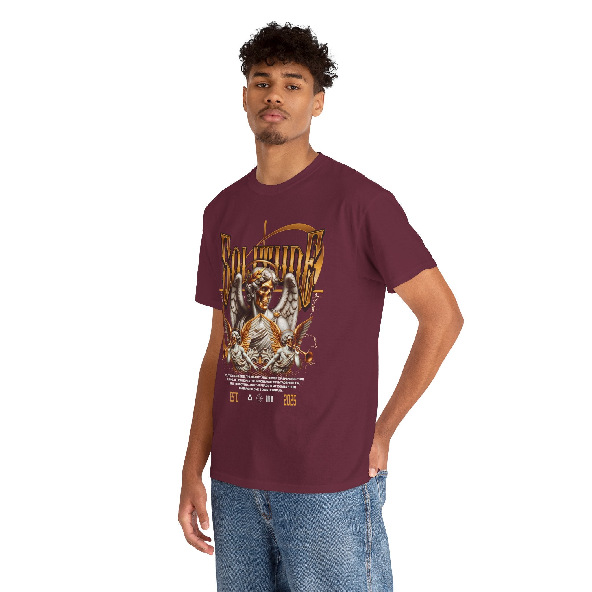 "Wings of Sin" - Gothic T-Shirt Design