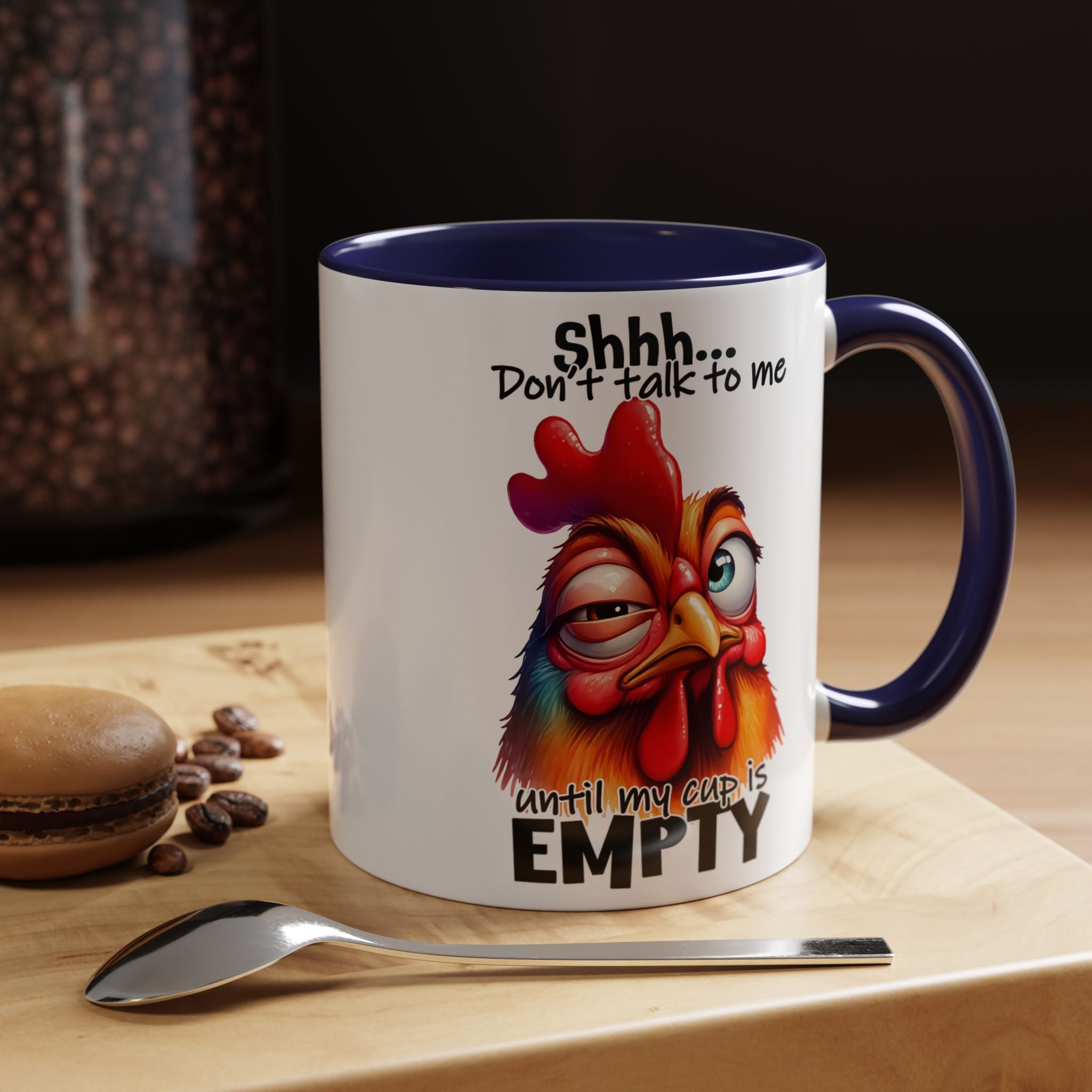 Shhh… Don’t Talk to Me Until My Cup Is Empty – Silence First Mug