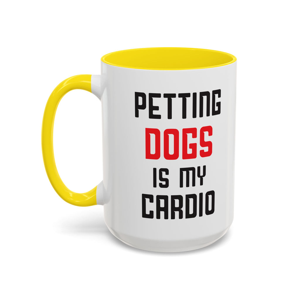Dog Lover Coffee Mug – 11oz & 15oz Funny Pet Quote, Colorful Interior