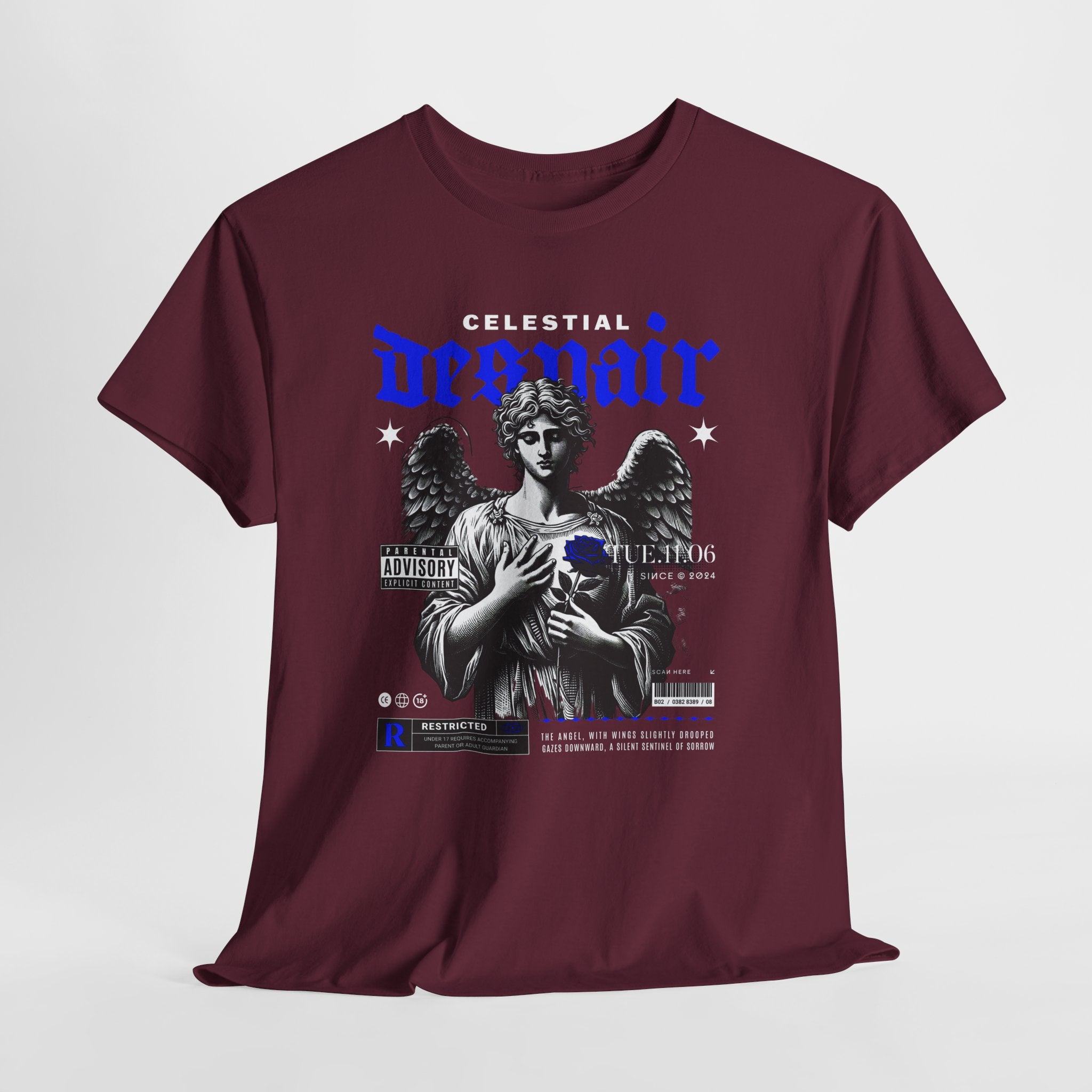 Celestial Despair Graphic T-Shirt Design