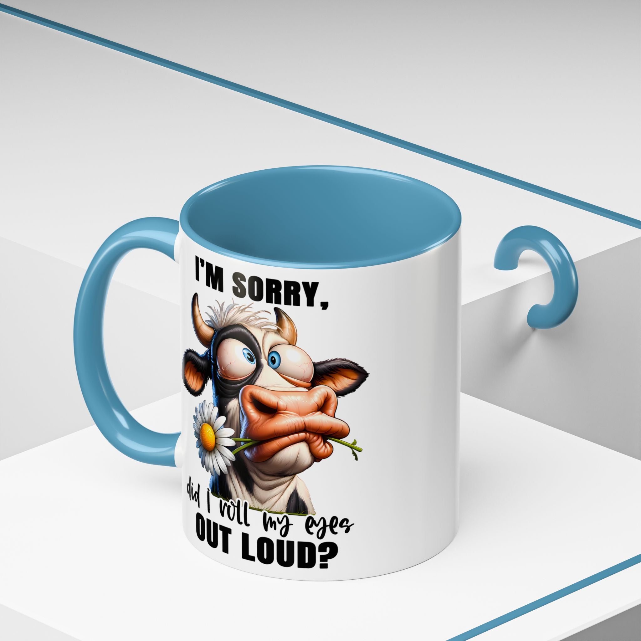 Sassy Cow Eye-Roll Mug