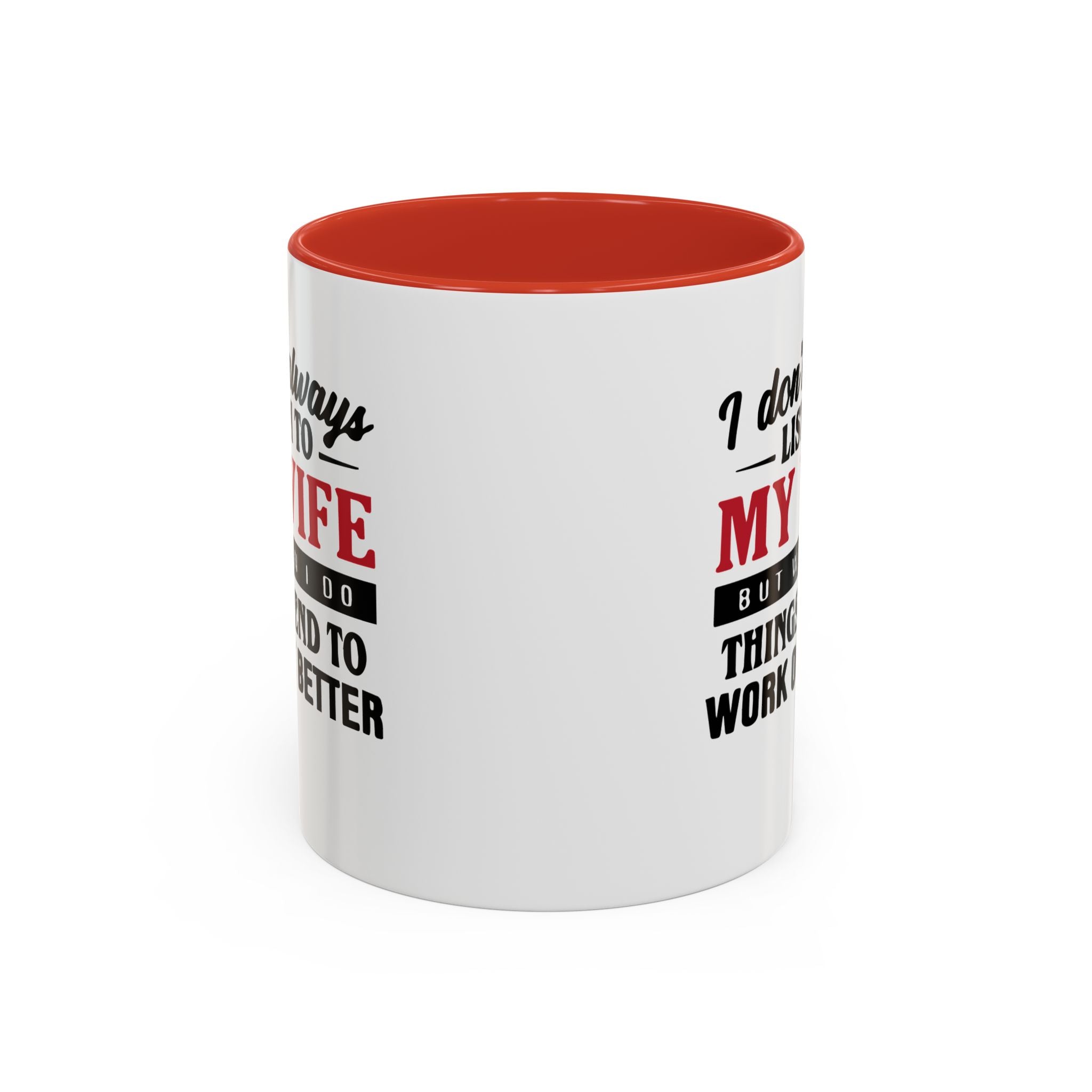 Funny Husband Coffee Mug – 11oz & 15oz Humor Quote, Colorful Interior