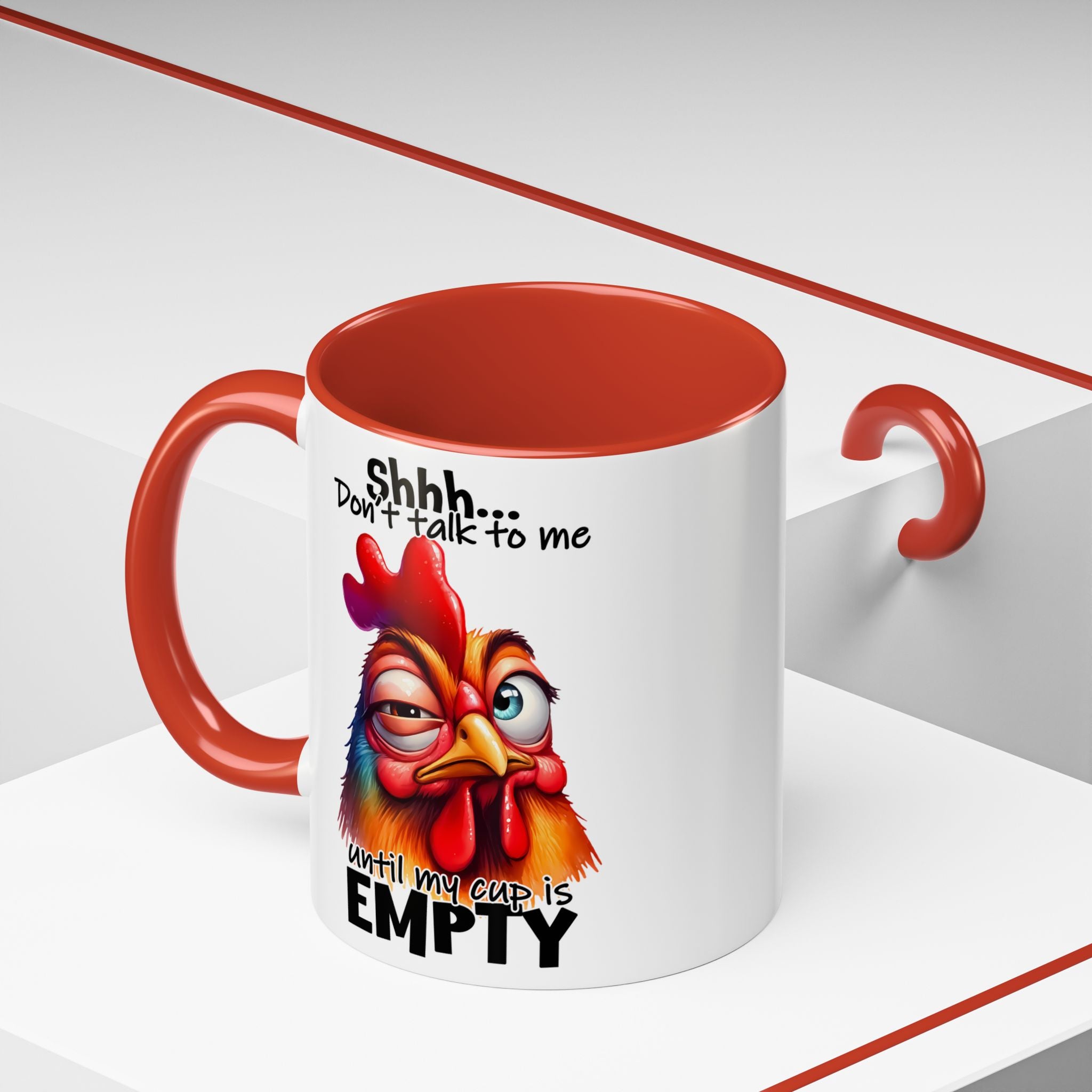 Shhh… Don’t Talk to Me Until My Cup Is Empty – Silence First Mug