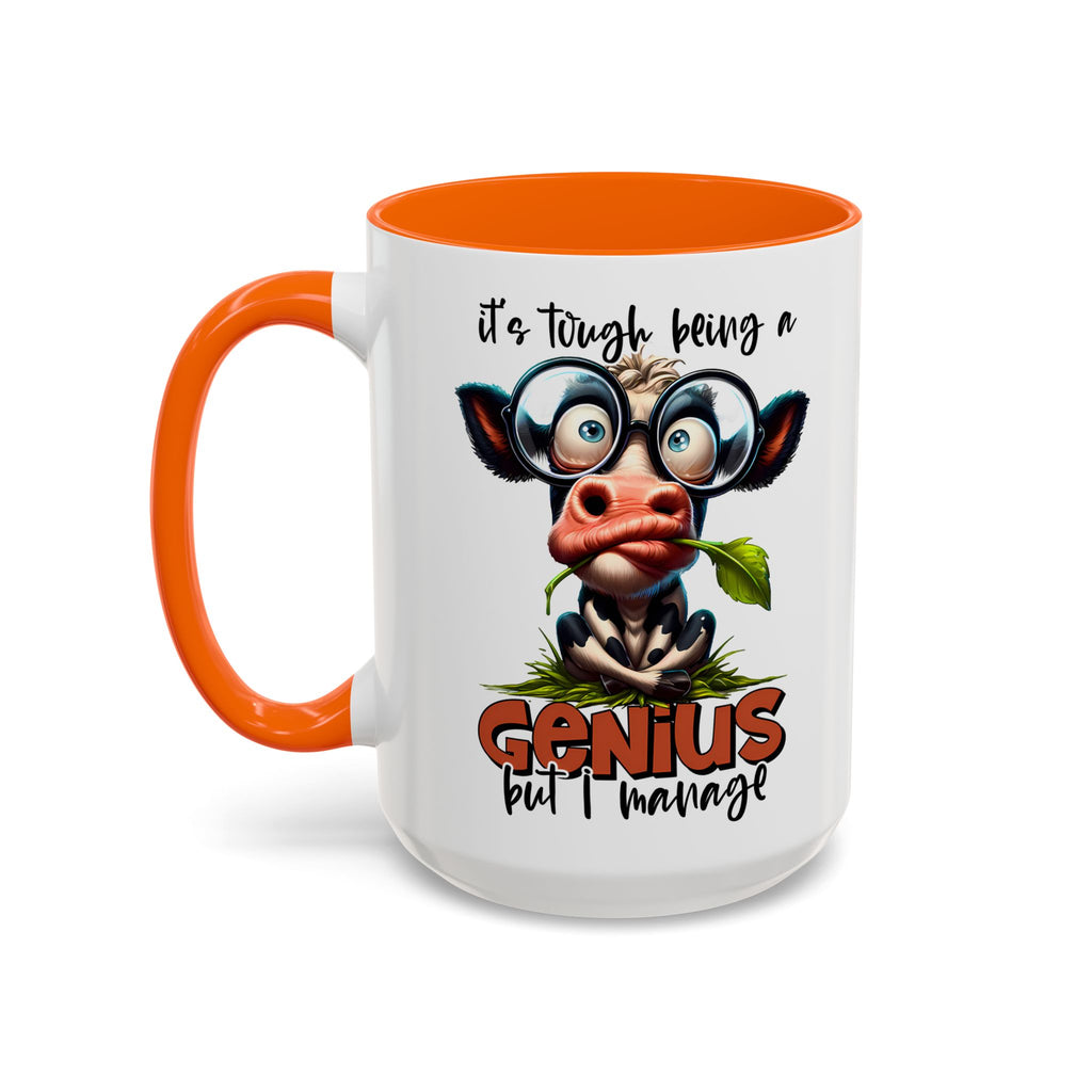 Moo-dest Genius Coffee Mug