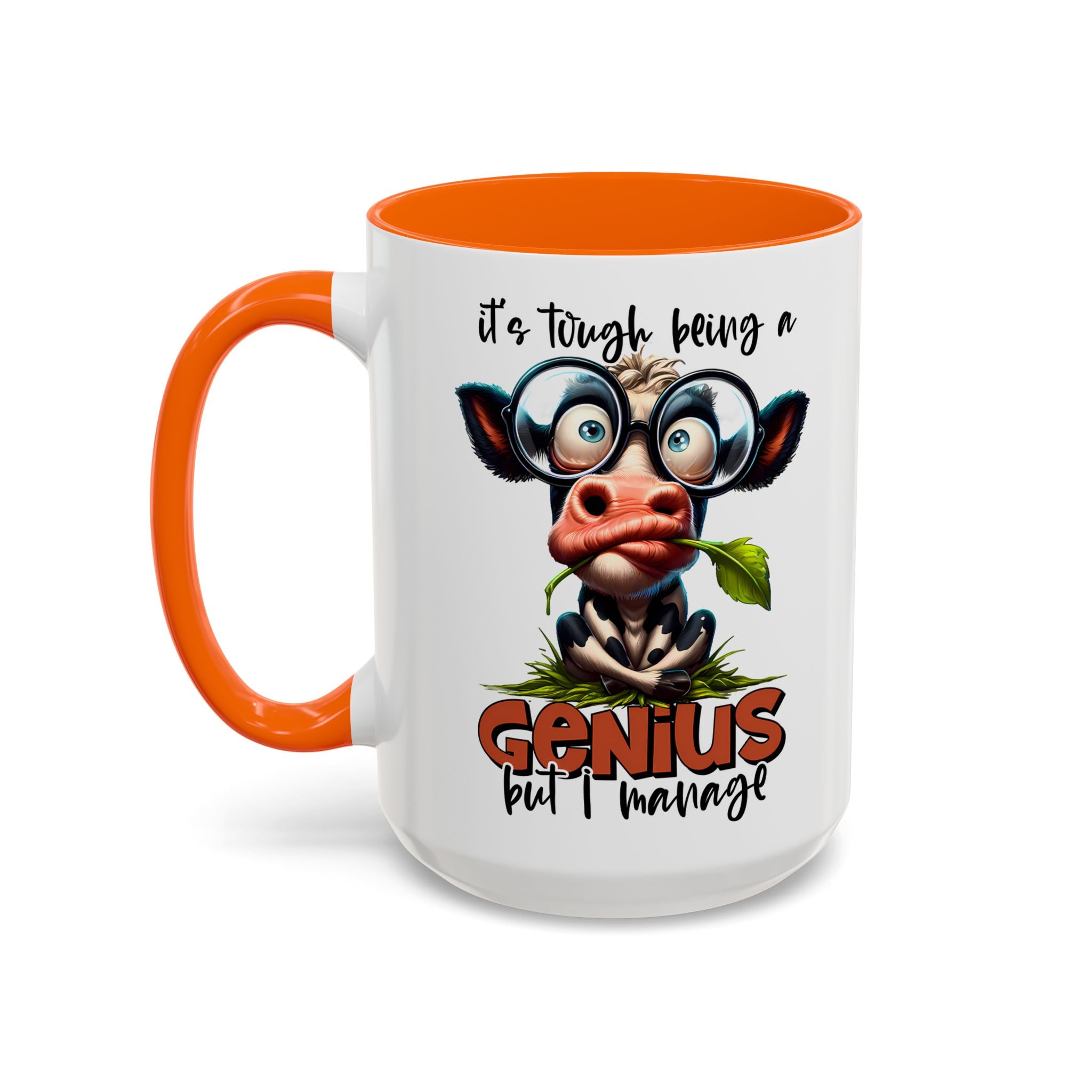 Moo-dest Genius Coffee Mug