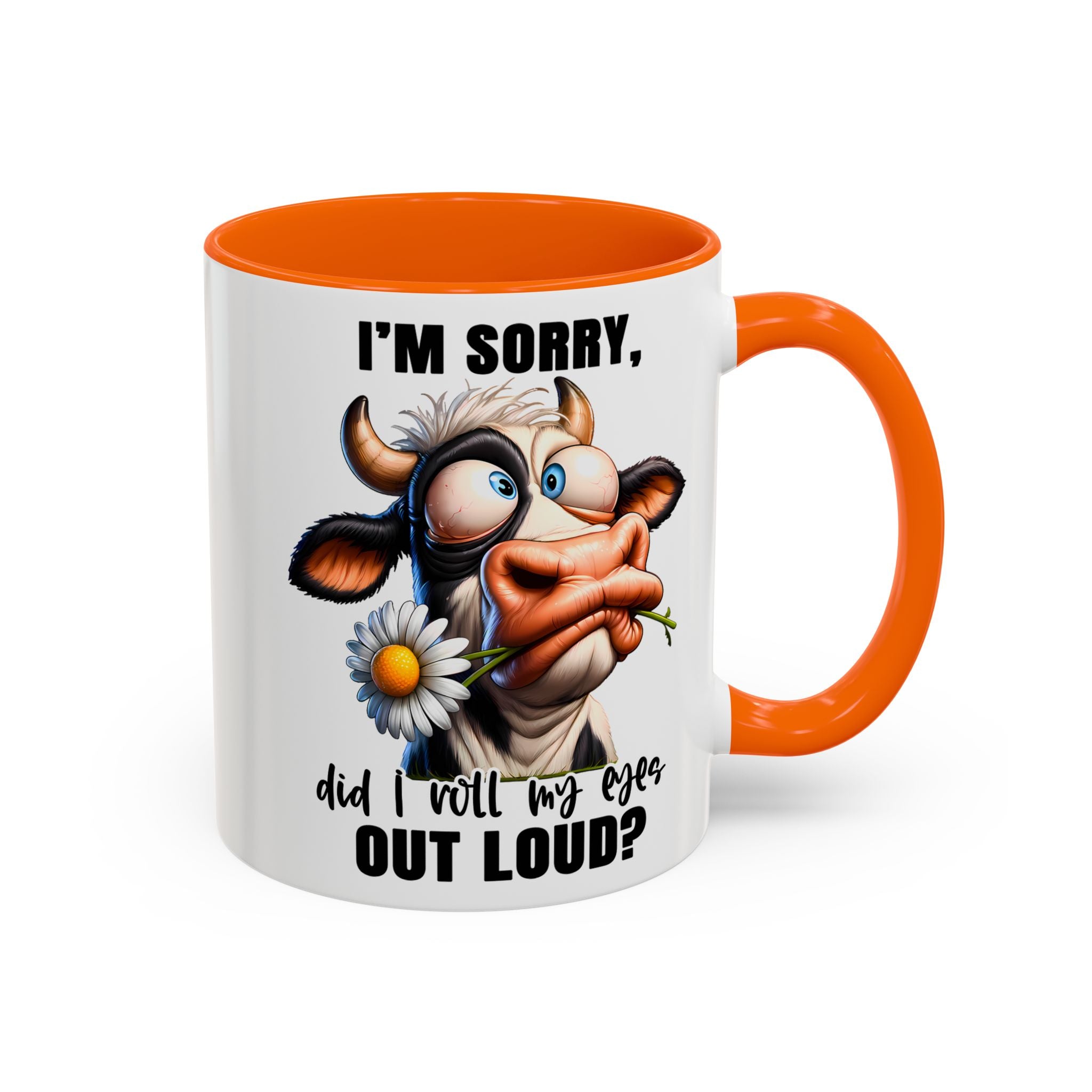 Sassy Cow Eye-Roll Mug