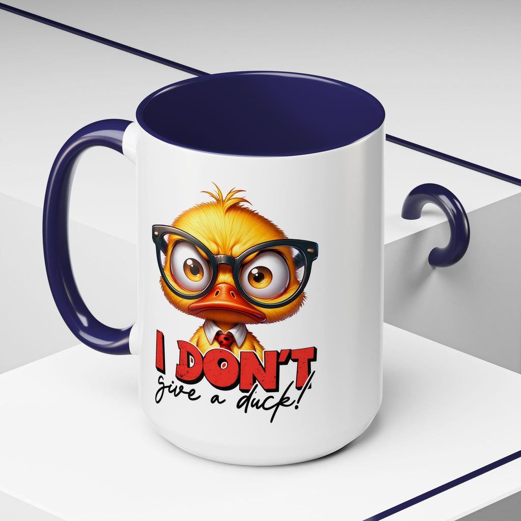 I Don’t Give a Duck – No-Nonsense Duckling Mug