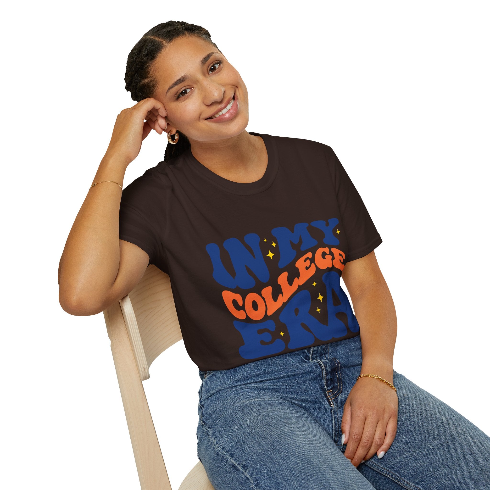 College Student T-Shirt – “In My College Era” Fun Campus Life Tee for Students, Grads, and School Spirit
