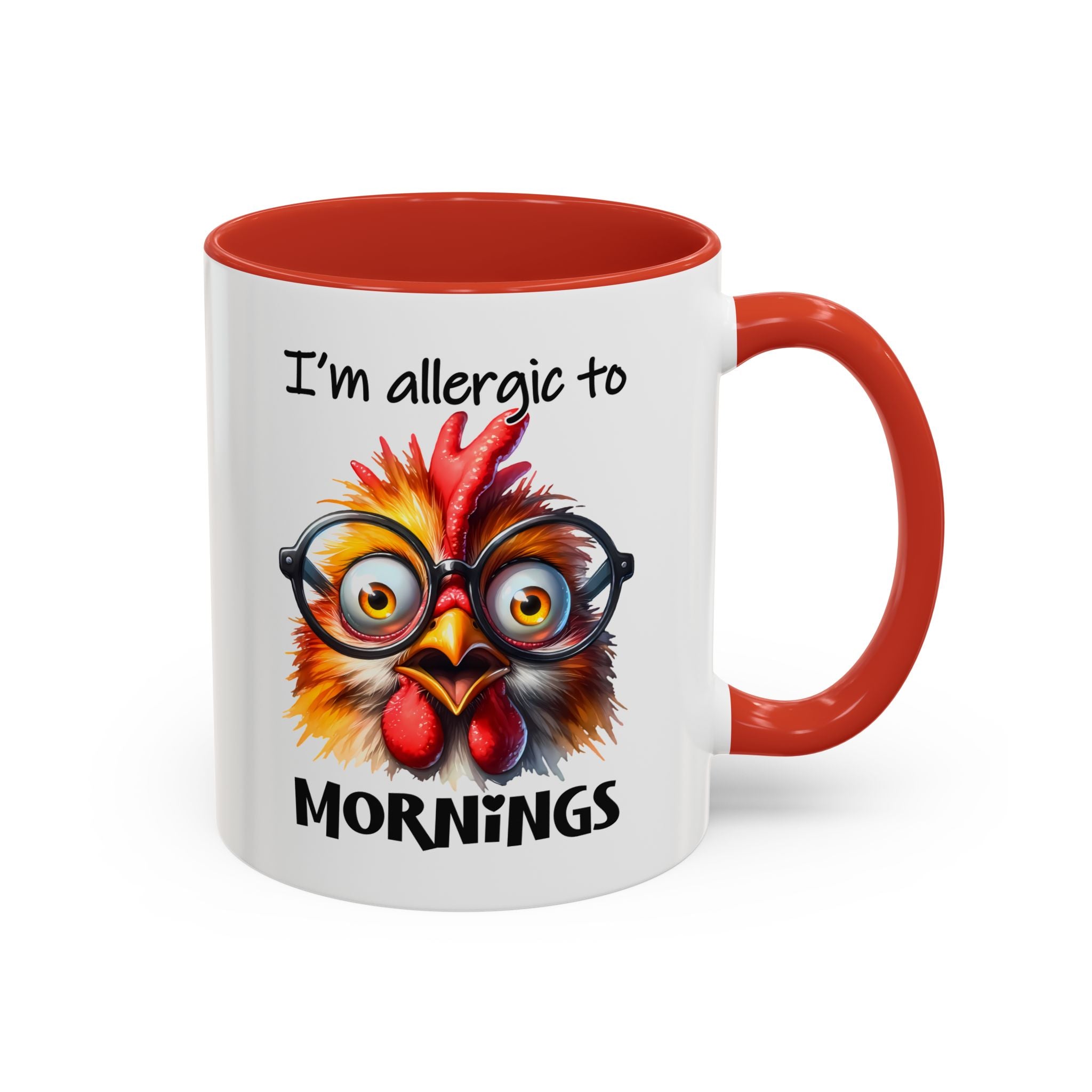 I’m Allergic to Mornings – Sleepy Humor Mug