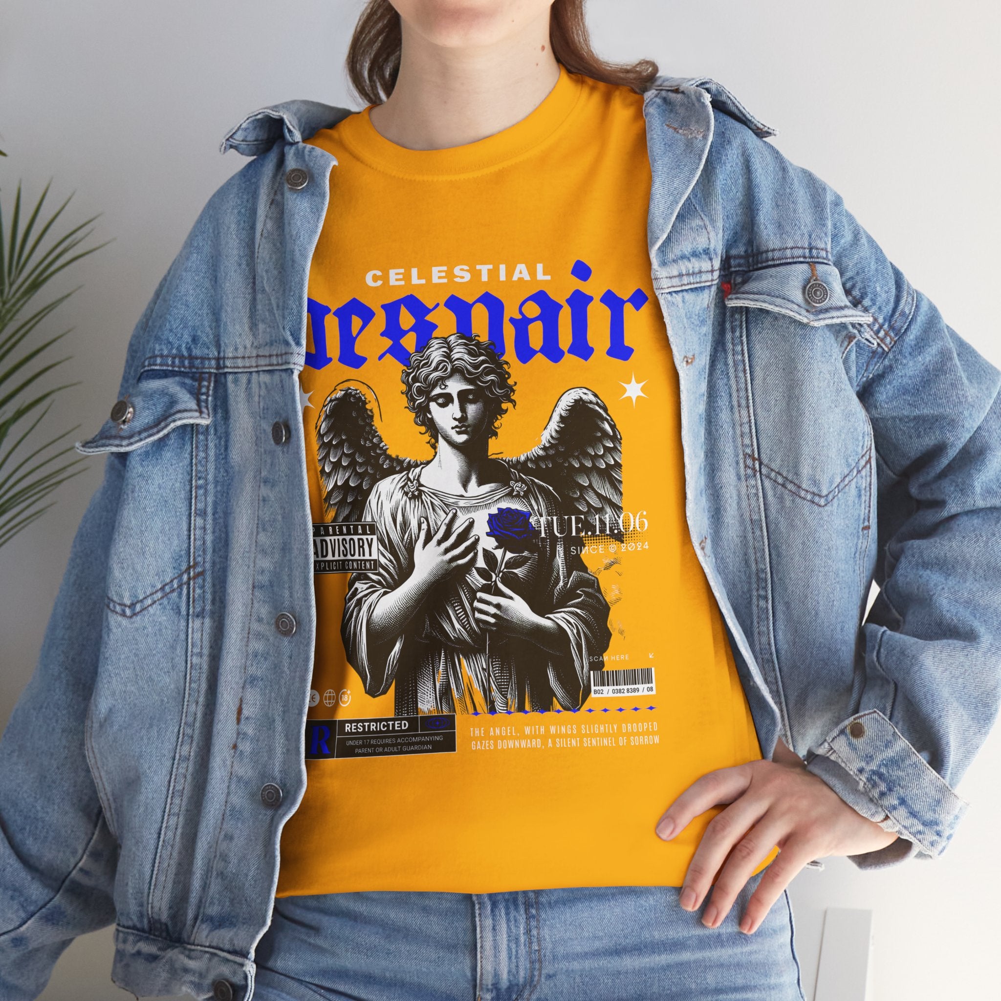 Celestial Despair Graphic T-Shirt Design
