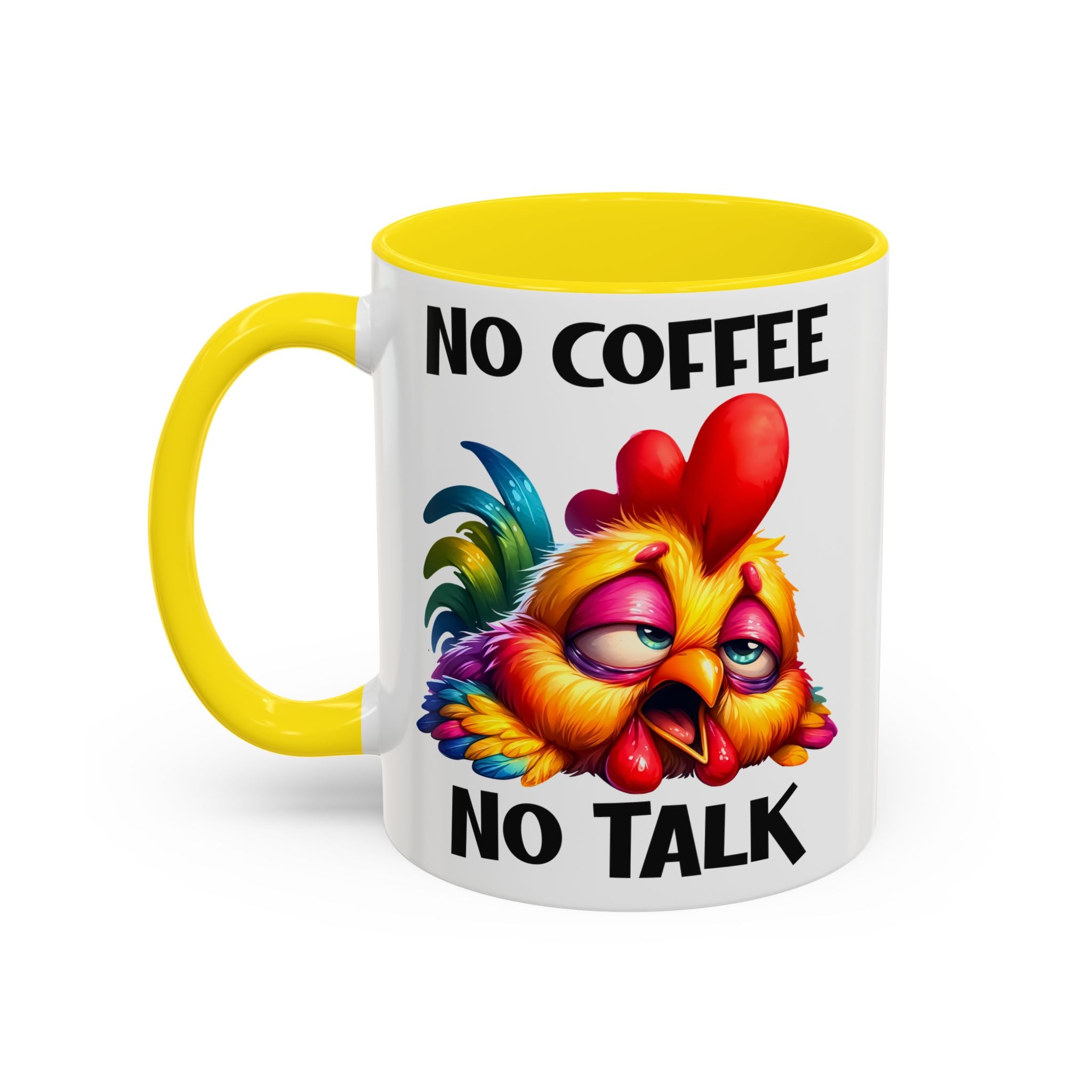 No Coffee, No Talk – Pre-Caffeine Warning Mug