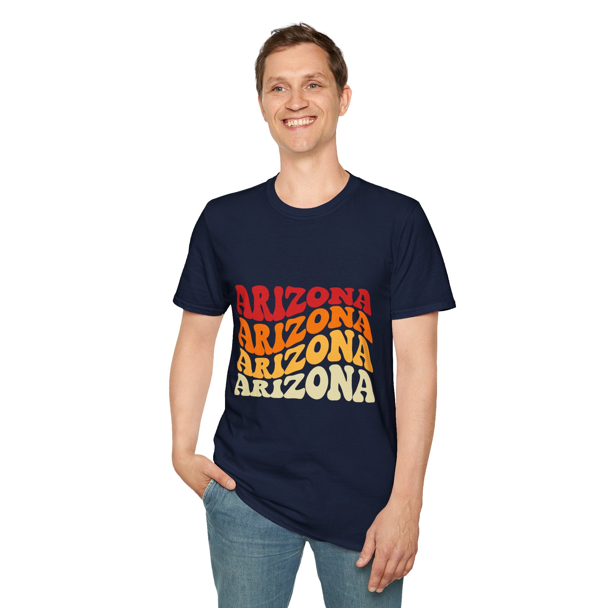 Arizona T-Shirt – Retro Arizona Graphic Tee, Desert Vibes Shirt, Unisex Southwest Travel Apparel