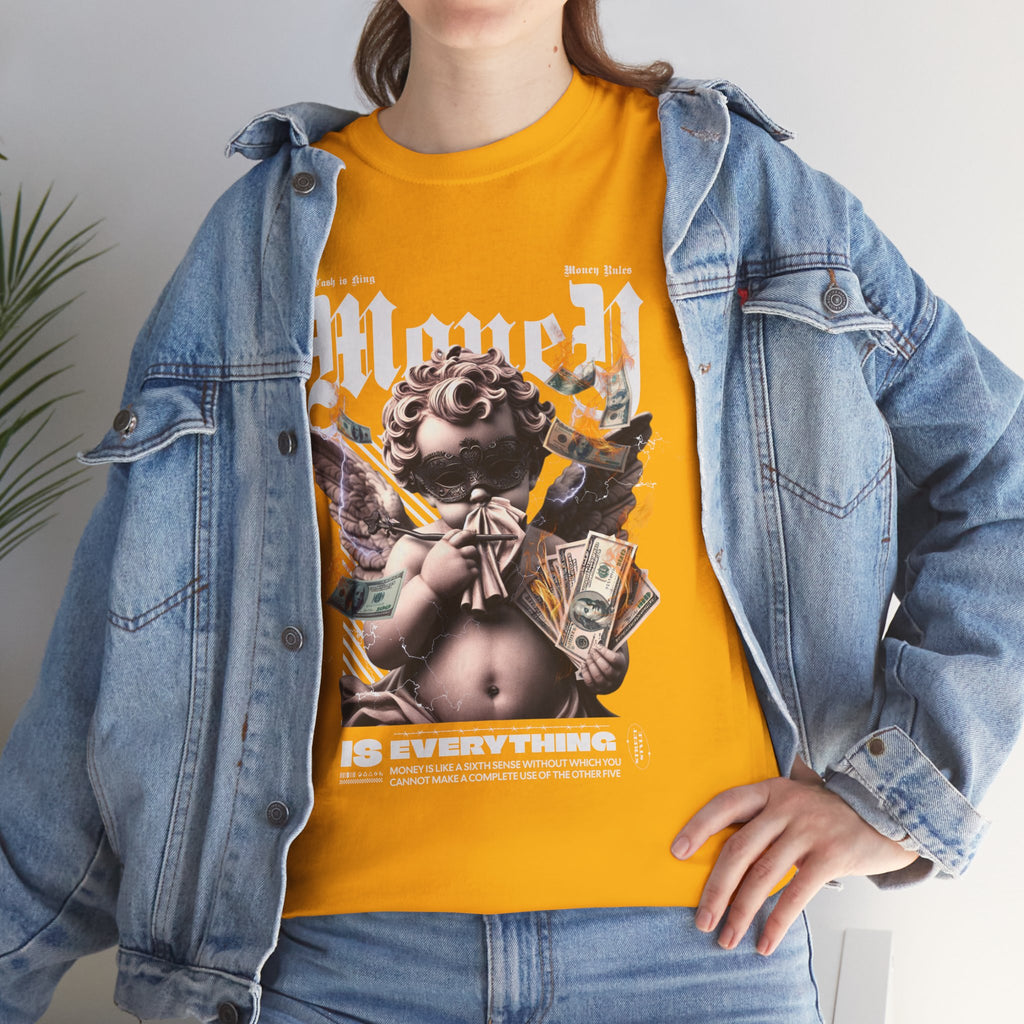 Money is Everything: Opulent Cherub Streetwear Design