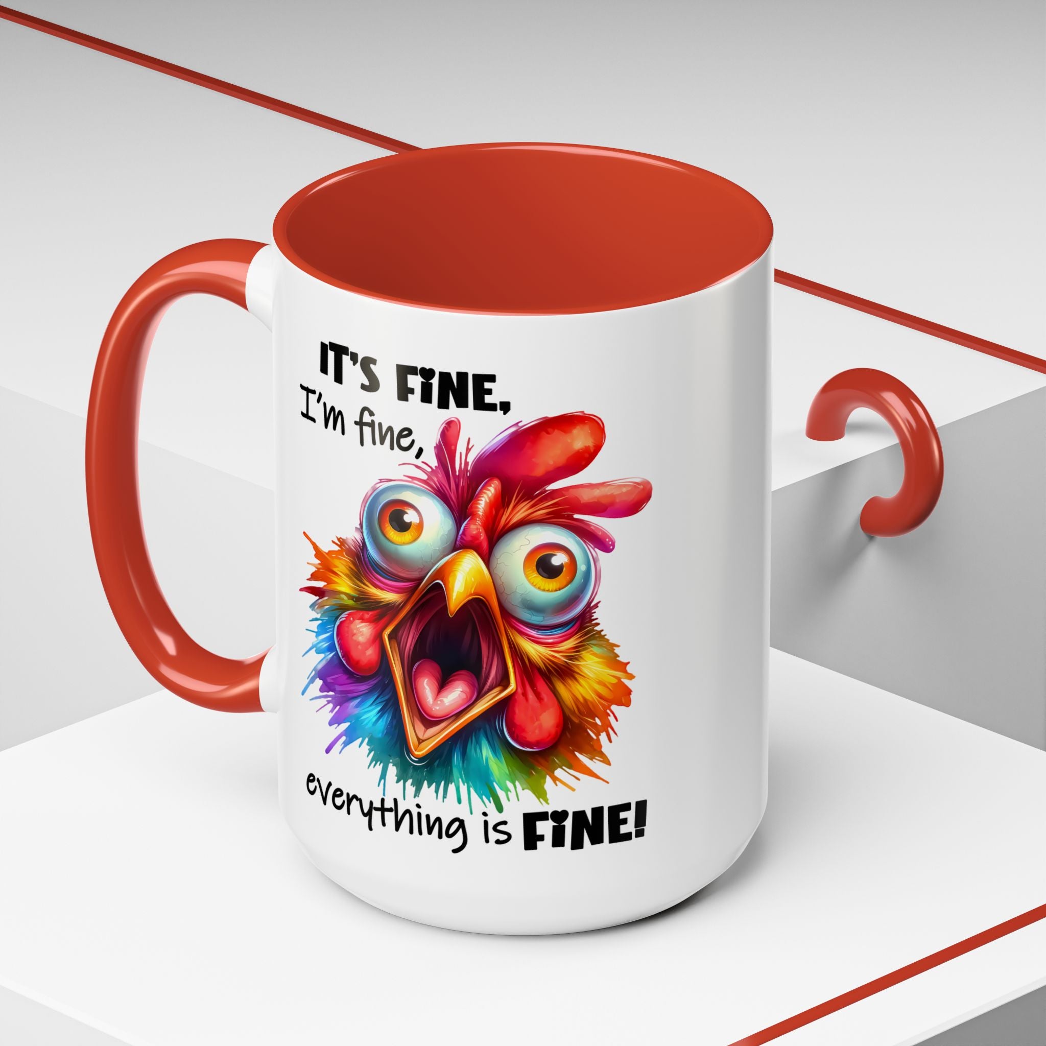 It’s Fine, I’m Fine, Everything Is Fine – Survival Mode Mug