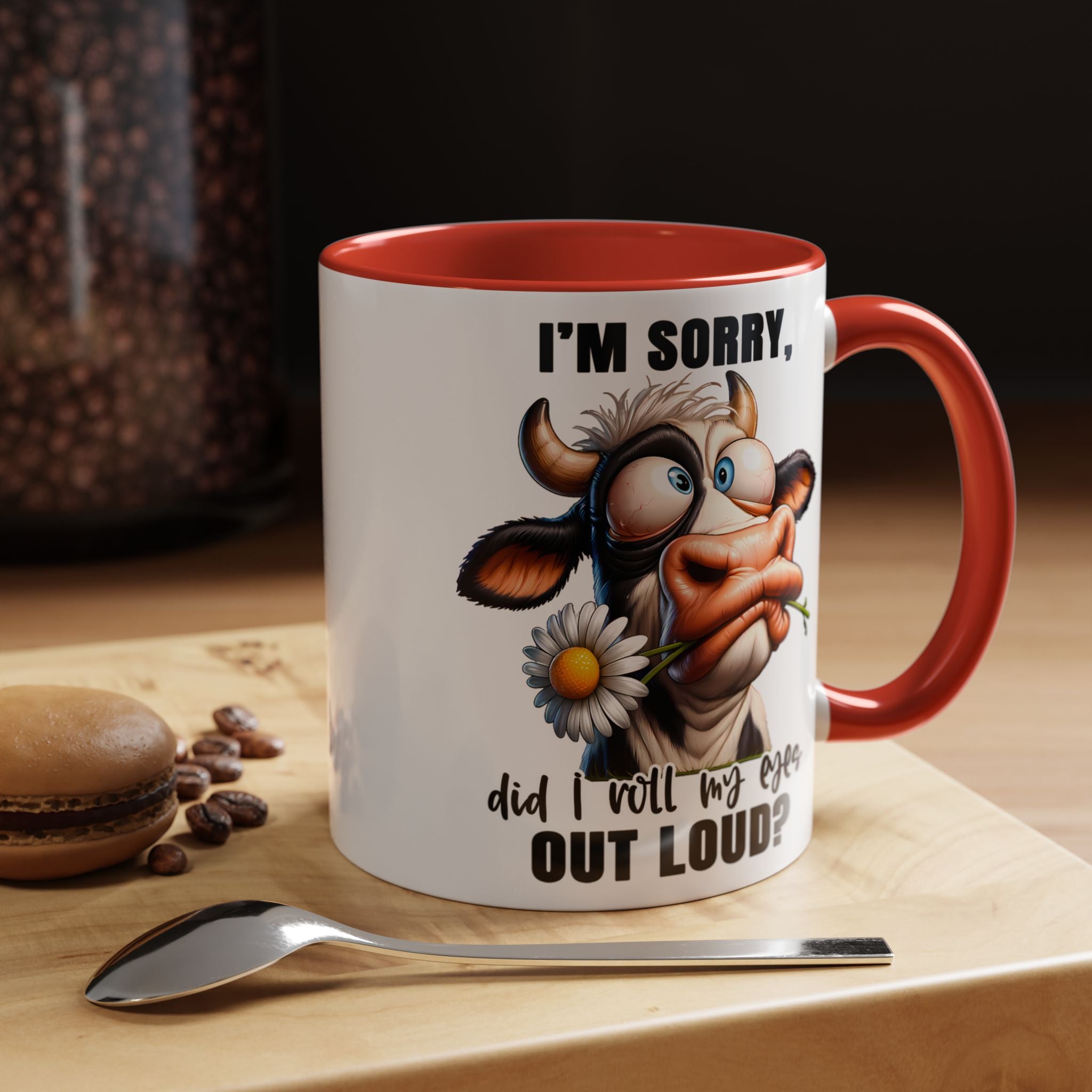 Sassy Cow Eye-Roll Mug