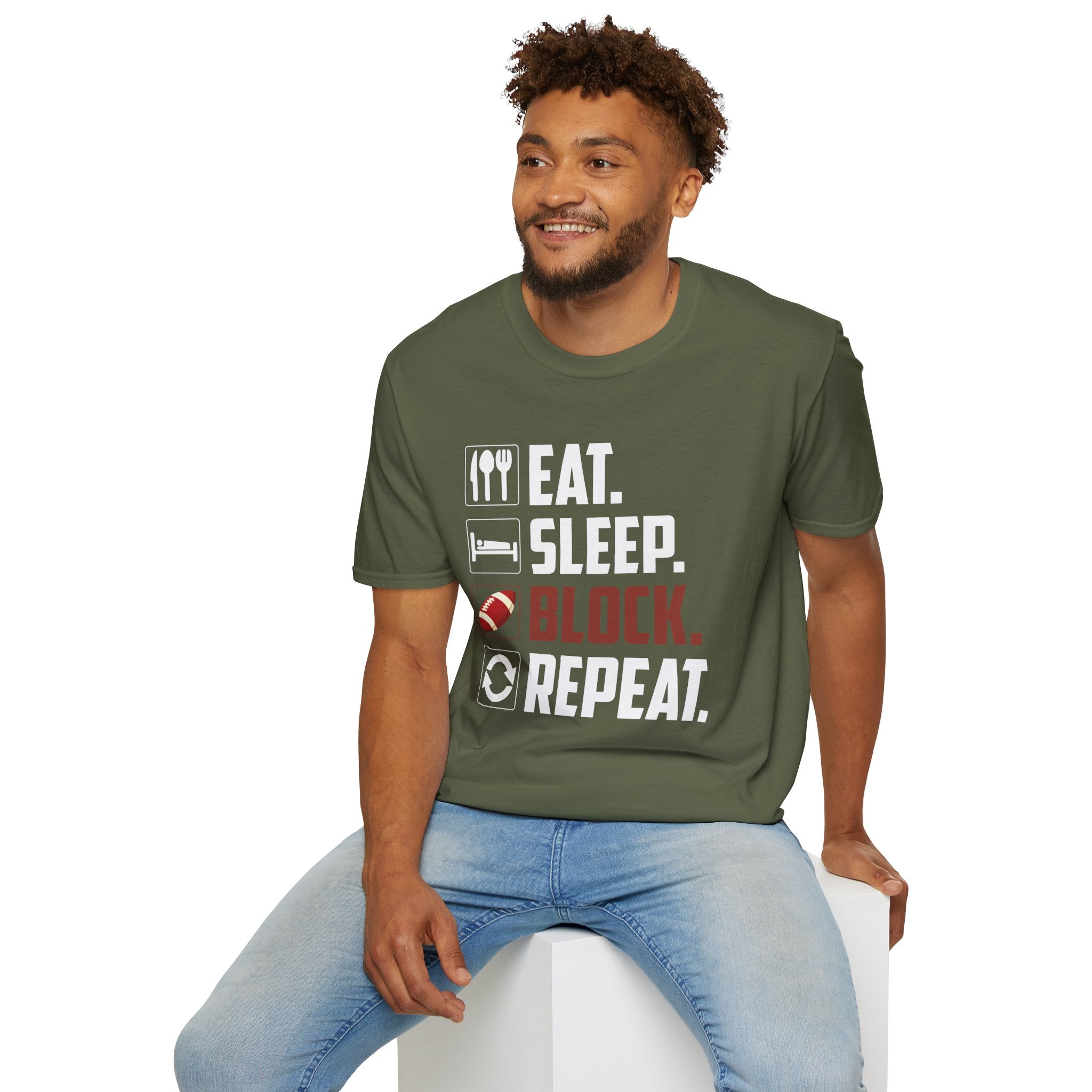 Eat Sleep Block Repeat