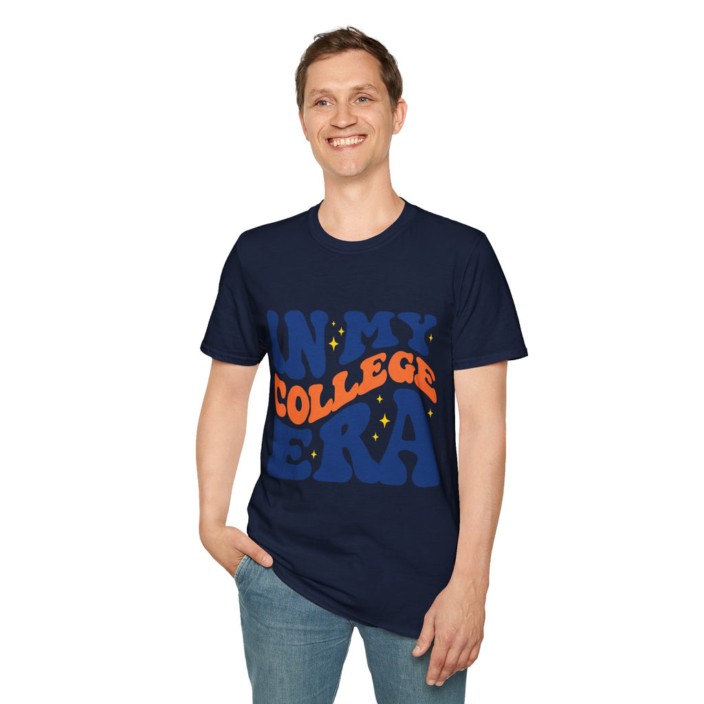 College Student T-Shirt – “In My College Era” Fun Campus Life Tee for Students, Grads, and School Spirit