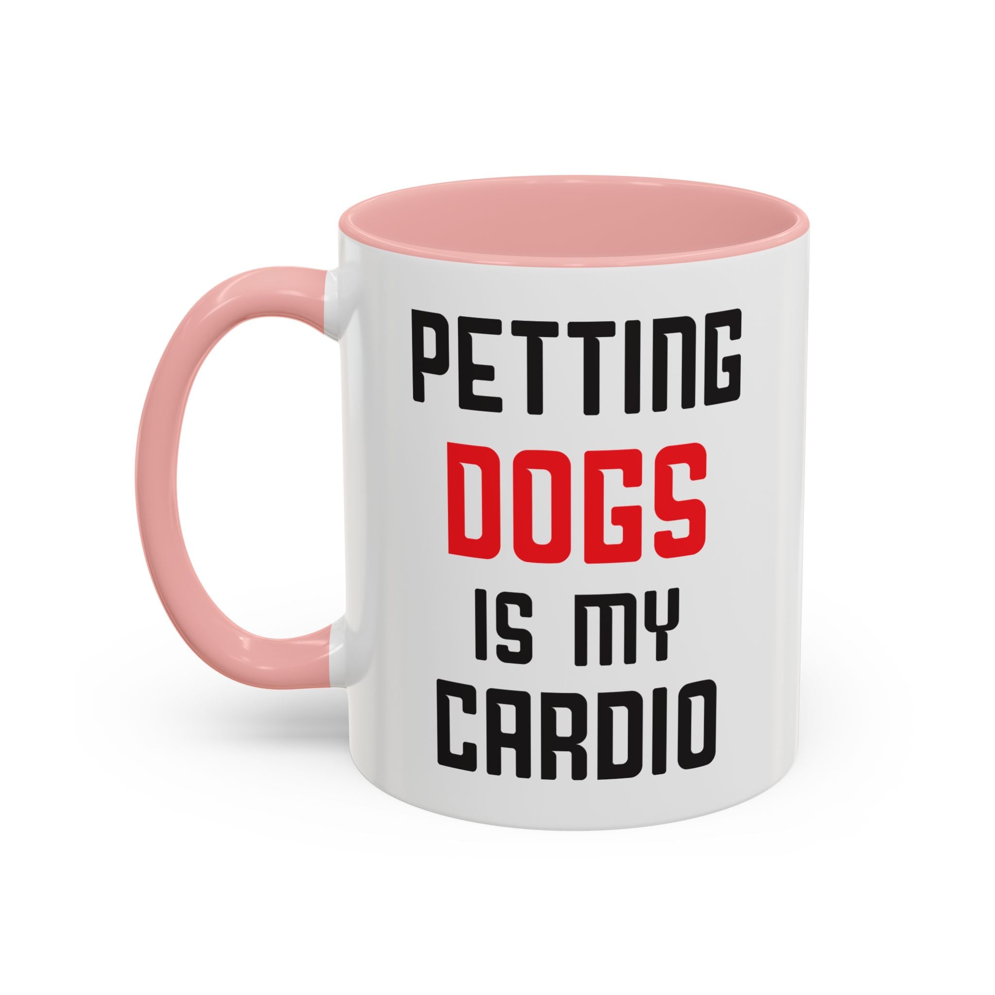 Dog Lover Coffee Mug – 11oz & 15oz Funny Pet Quote, Colorful Interior