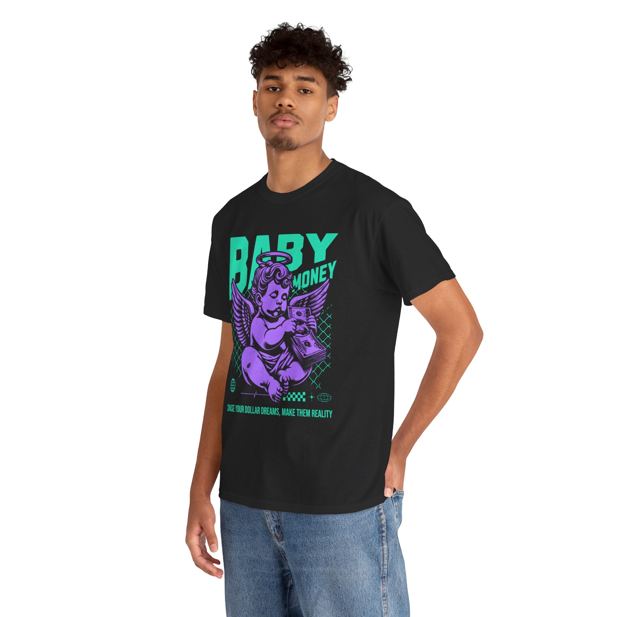 Baby Money: Chase Your Dollar Dreams Streetwear Graphic