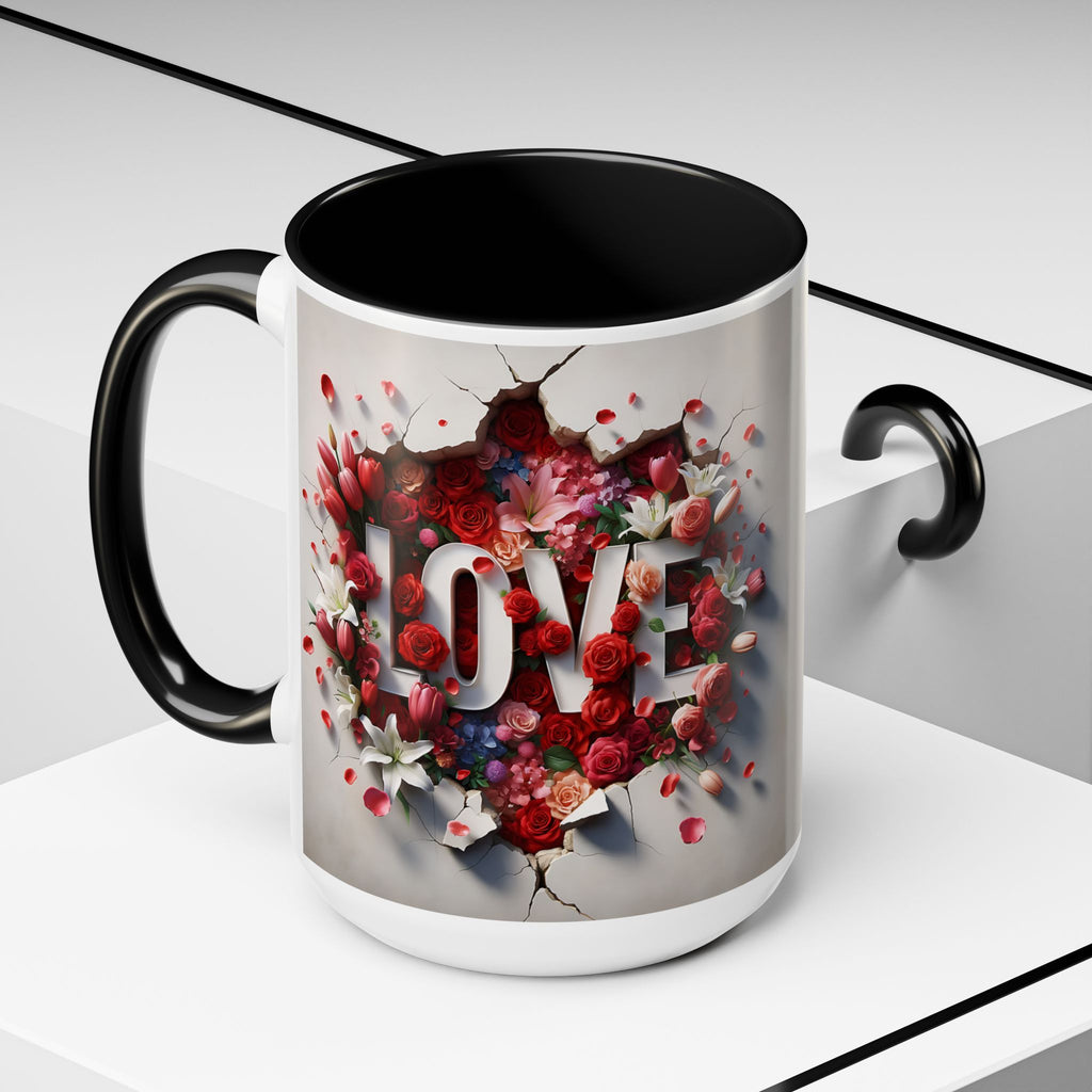 Love Mum Floral Coffee Mug