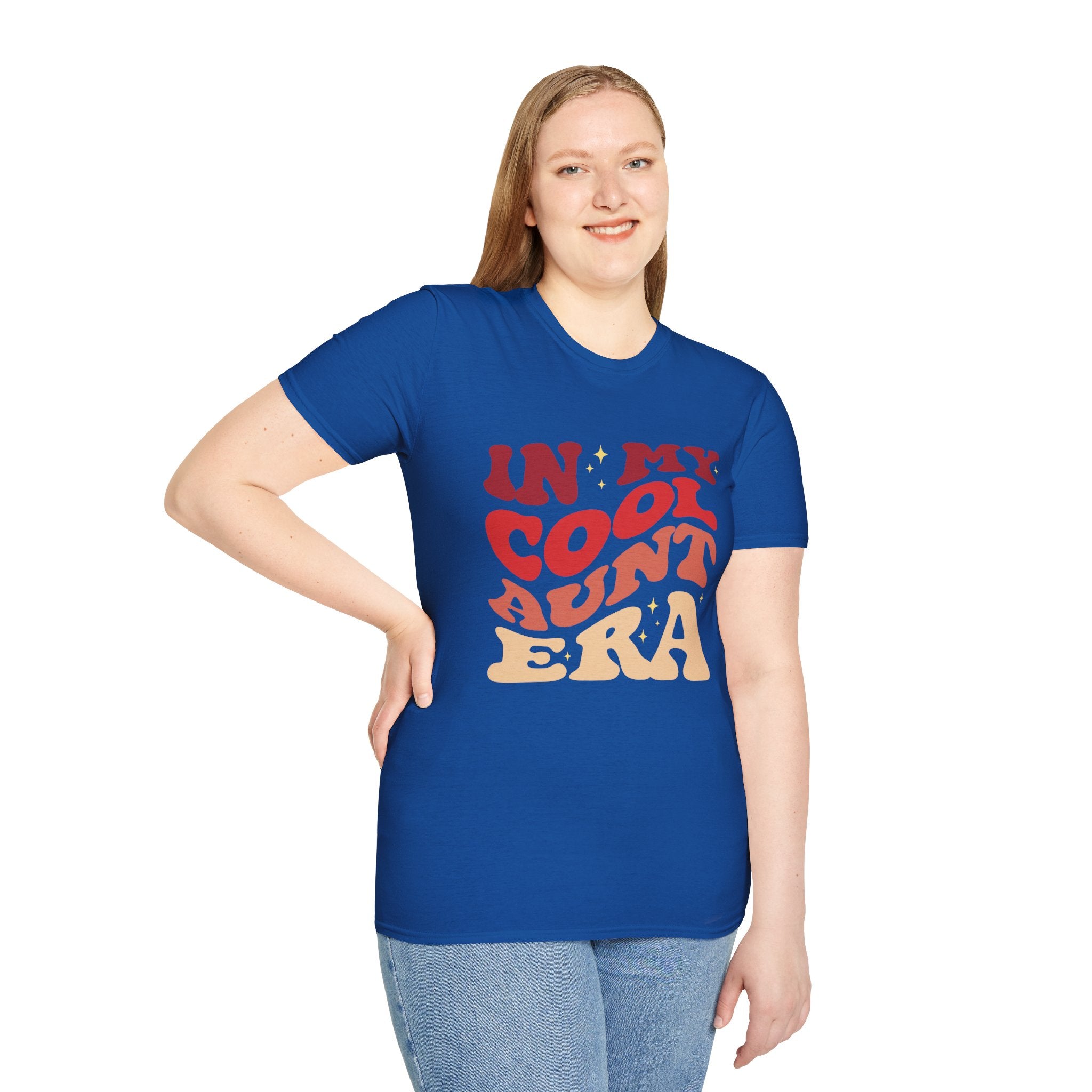 Cool Aunt T-Shirt – “In My Cool Aunt Era” Fun Auntie Gift Tee for Birthdays, Family Gatherings, and Everyday Wear