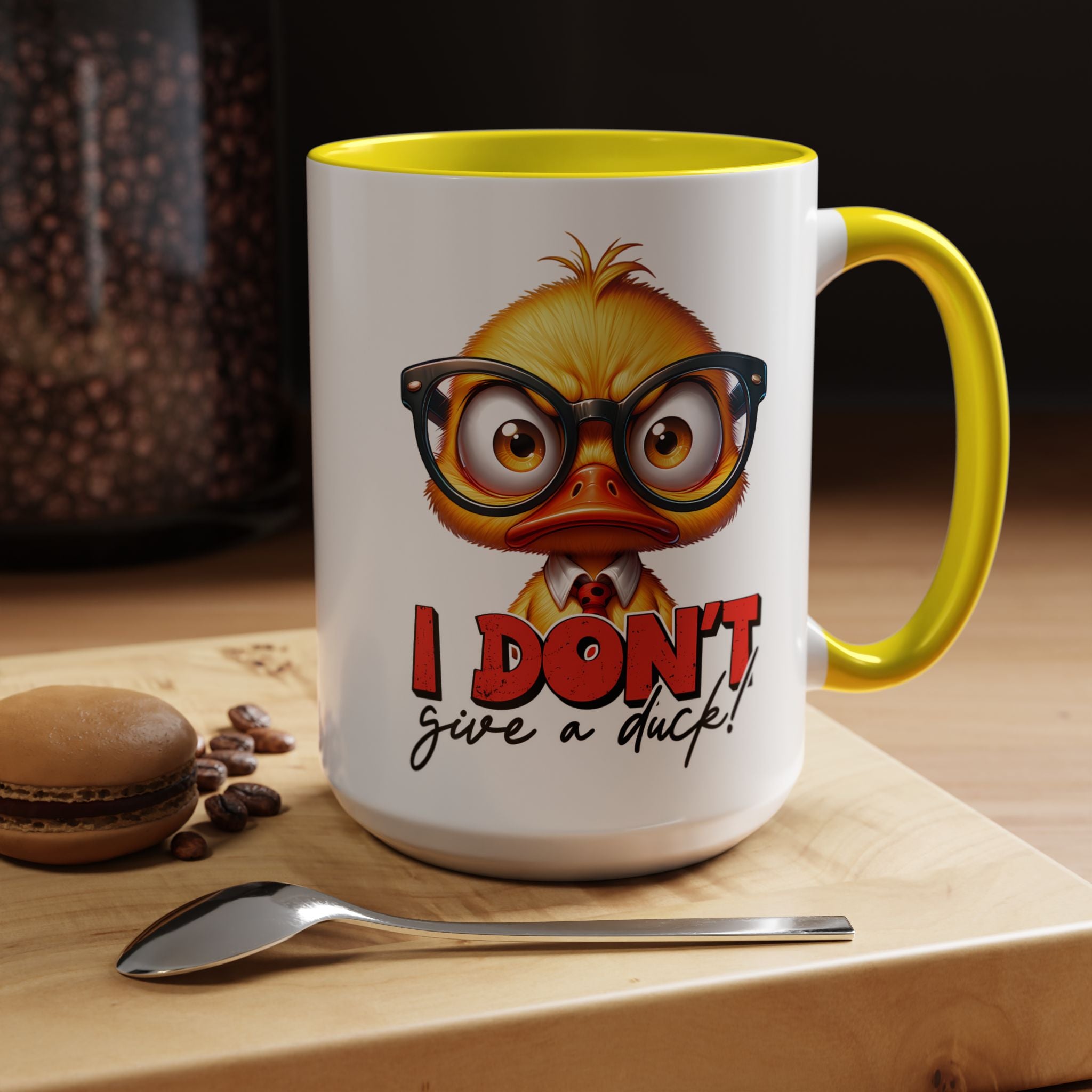I Don’t Give a Duck – No-Nonsense Duckling Mug