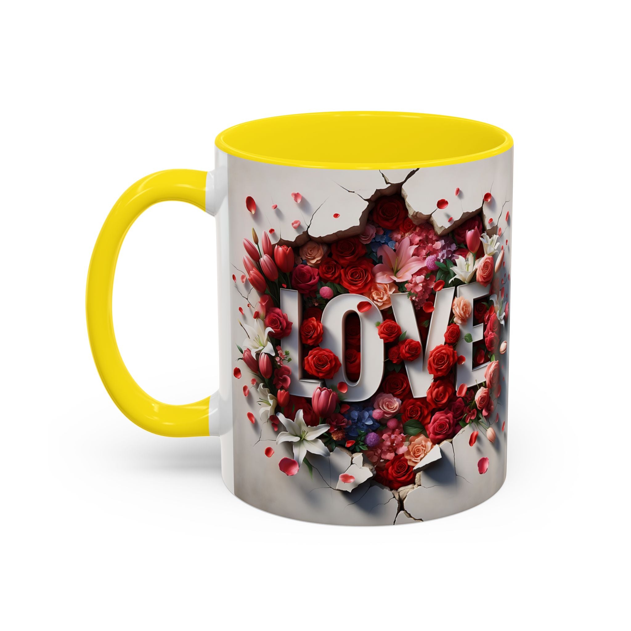 Love Mum Floral Coffee Mug