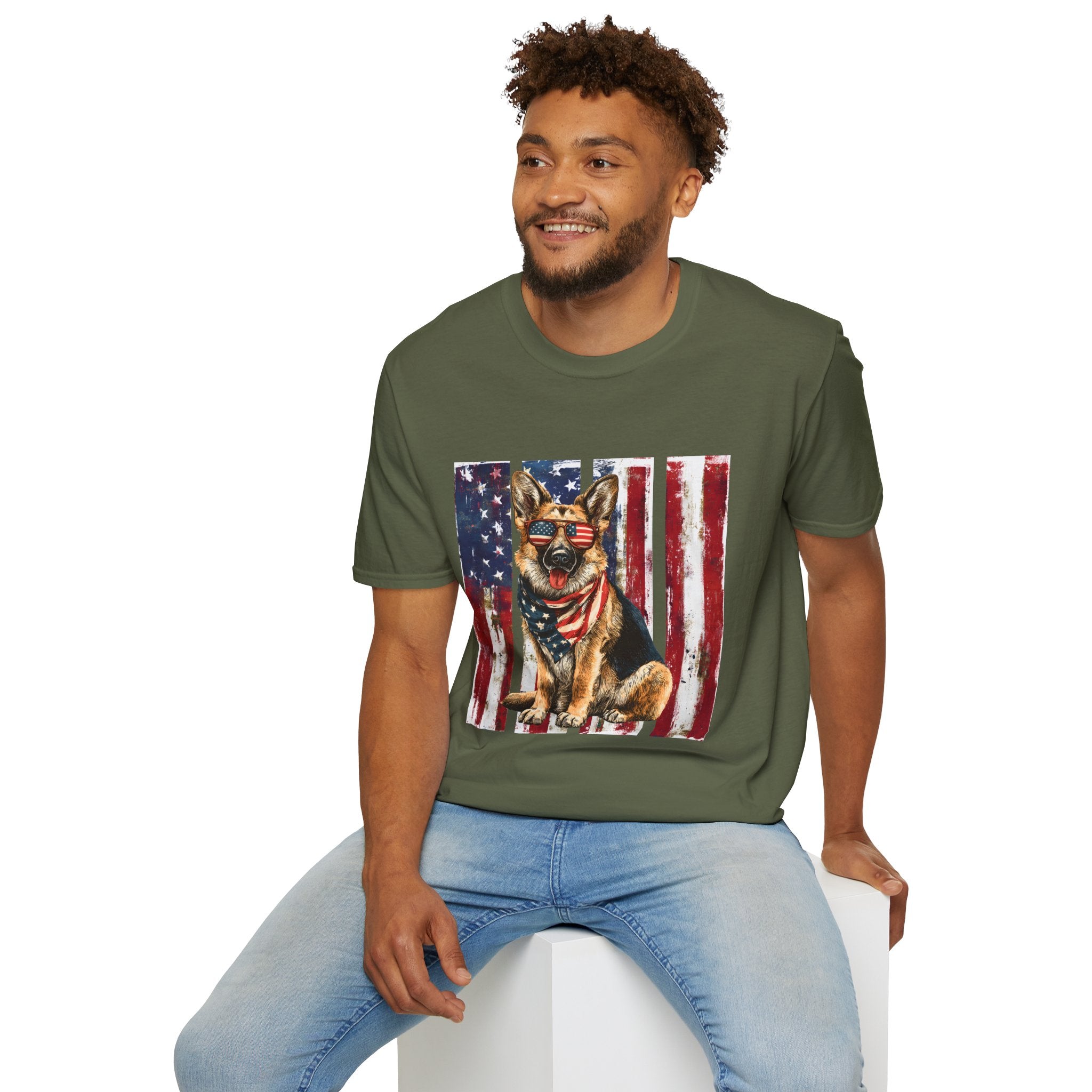 Stars, Stripes & German Shepherd Pride
